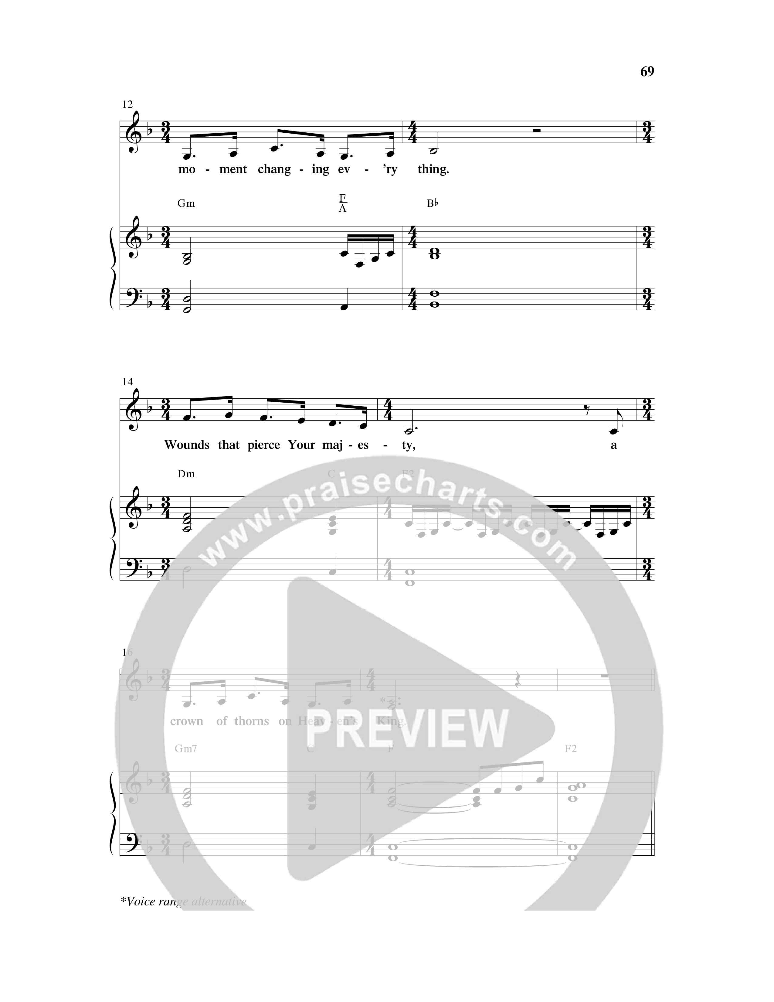 Because He Lives Amen (7 Song Choral Collection) Song 6 (Piano SATB) (Arr. David Wise / Orch. David Shipps)