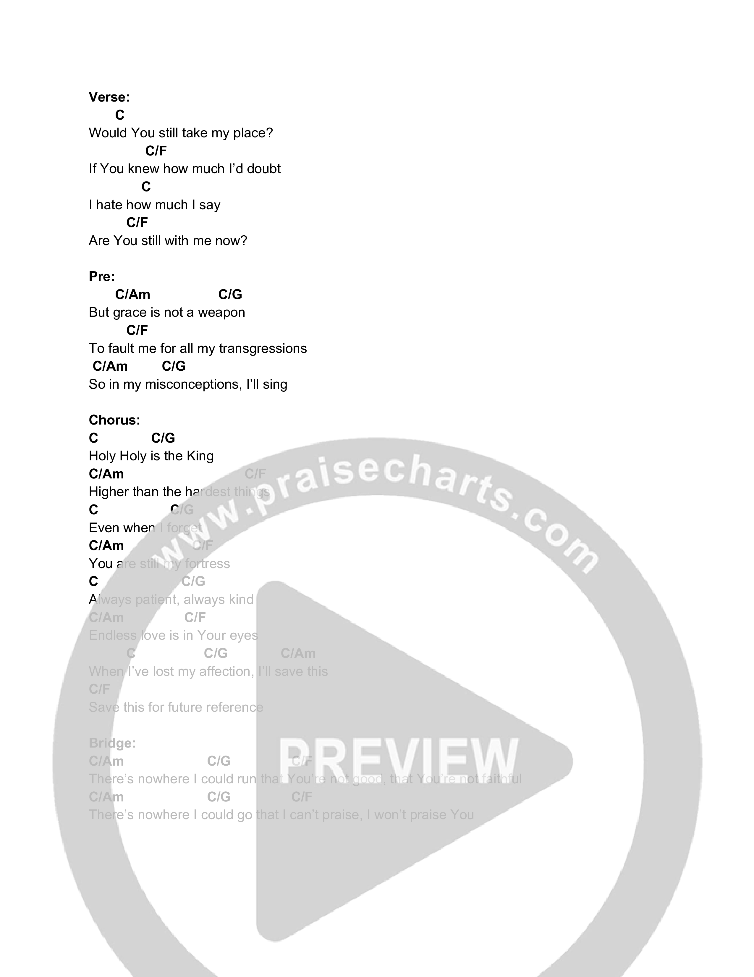 For Future Reference Chord Chart (Darthy)