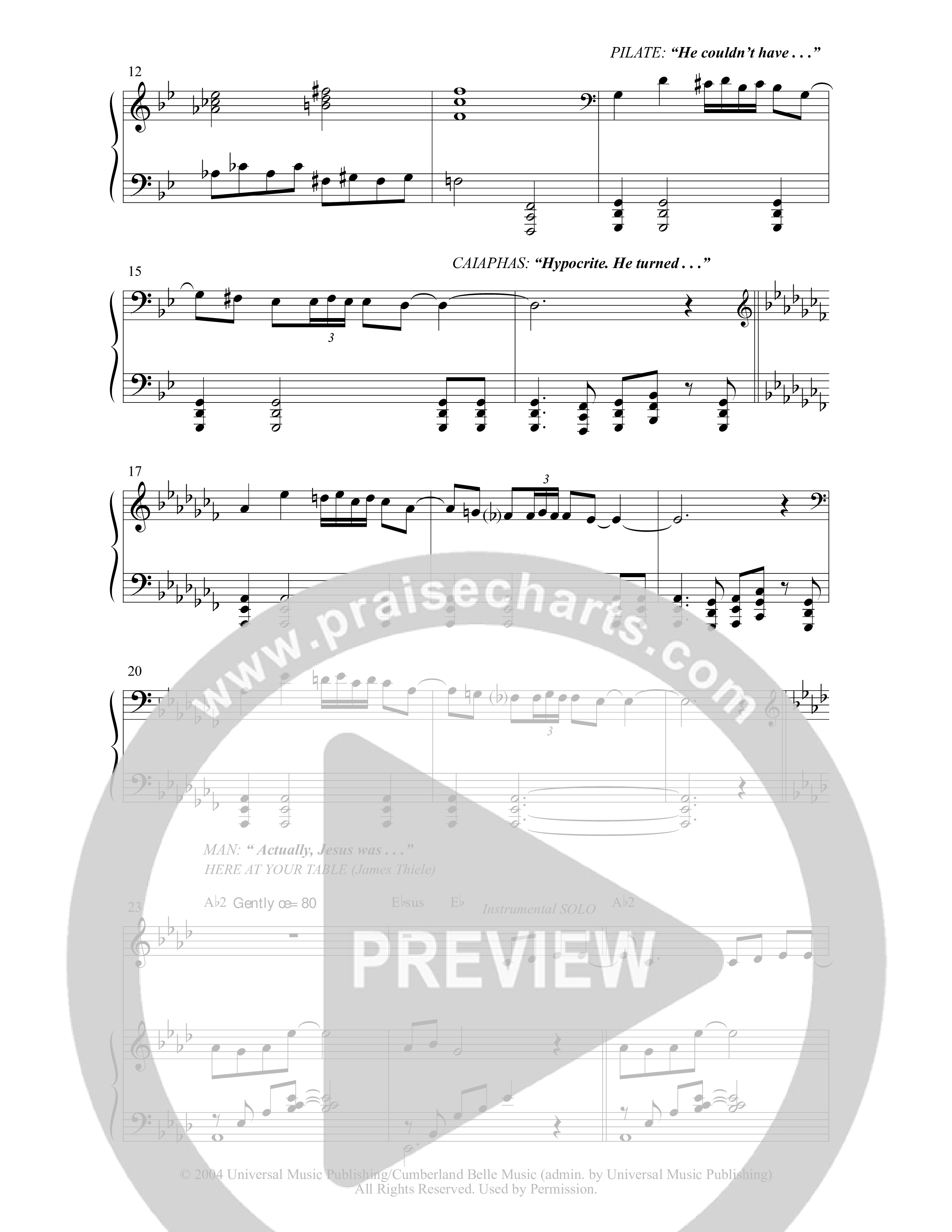 Believe (10 Song Choral Collection) Song 4 (Piano SATB) (Arr. David Clydesdale)