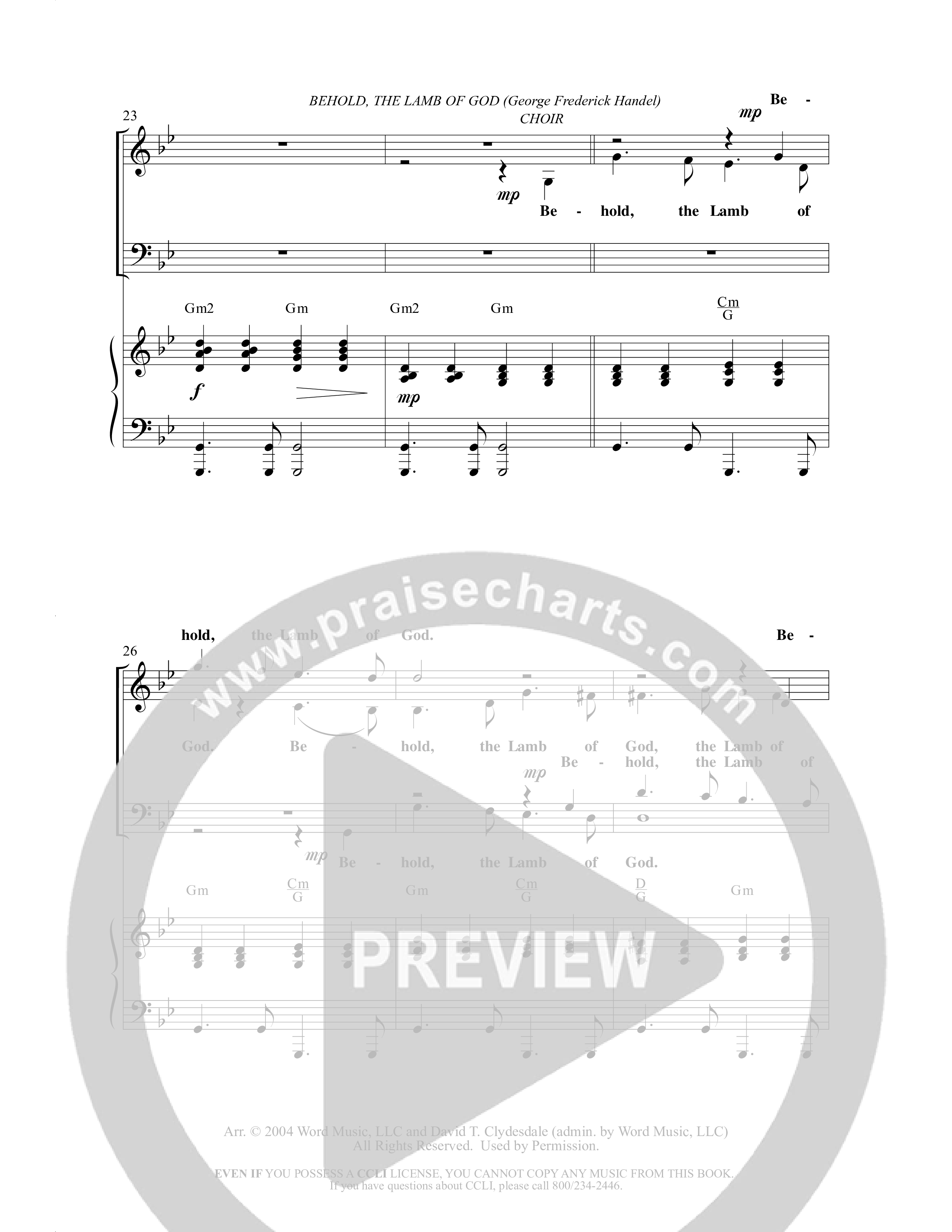 Believe (10 Song Choral Collection) Song 7 (Piano SATB) (Arr. David Clydesdale)
