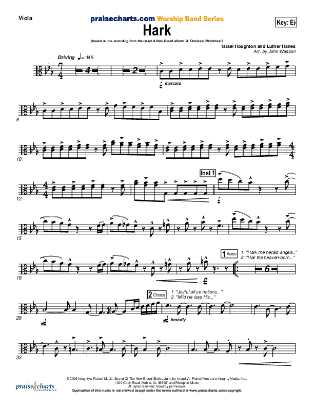 Hark Viola (Israel Houghton)