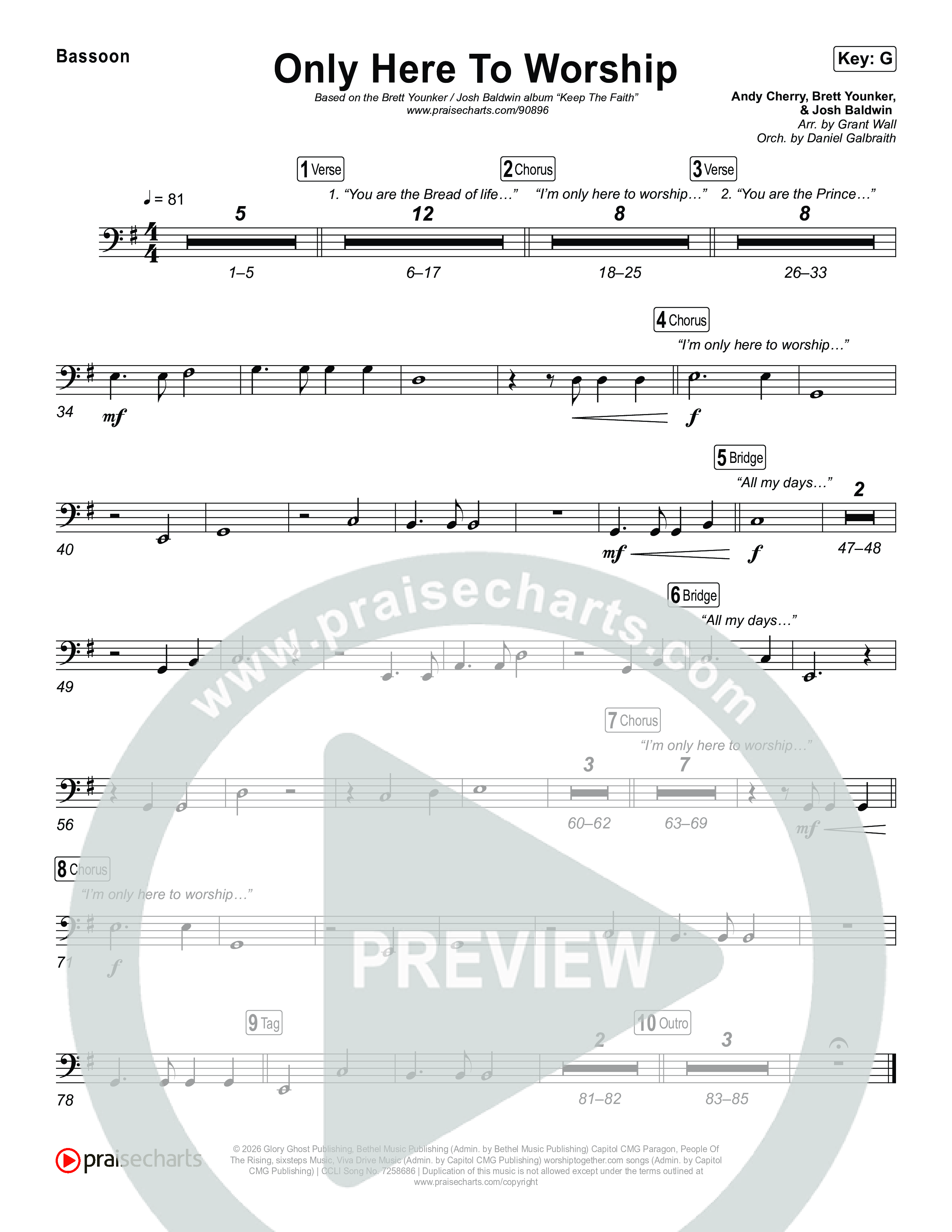 Only Here To Worship Bassoon (Brett Younker / Josh Baldwin)