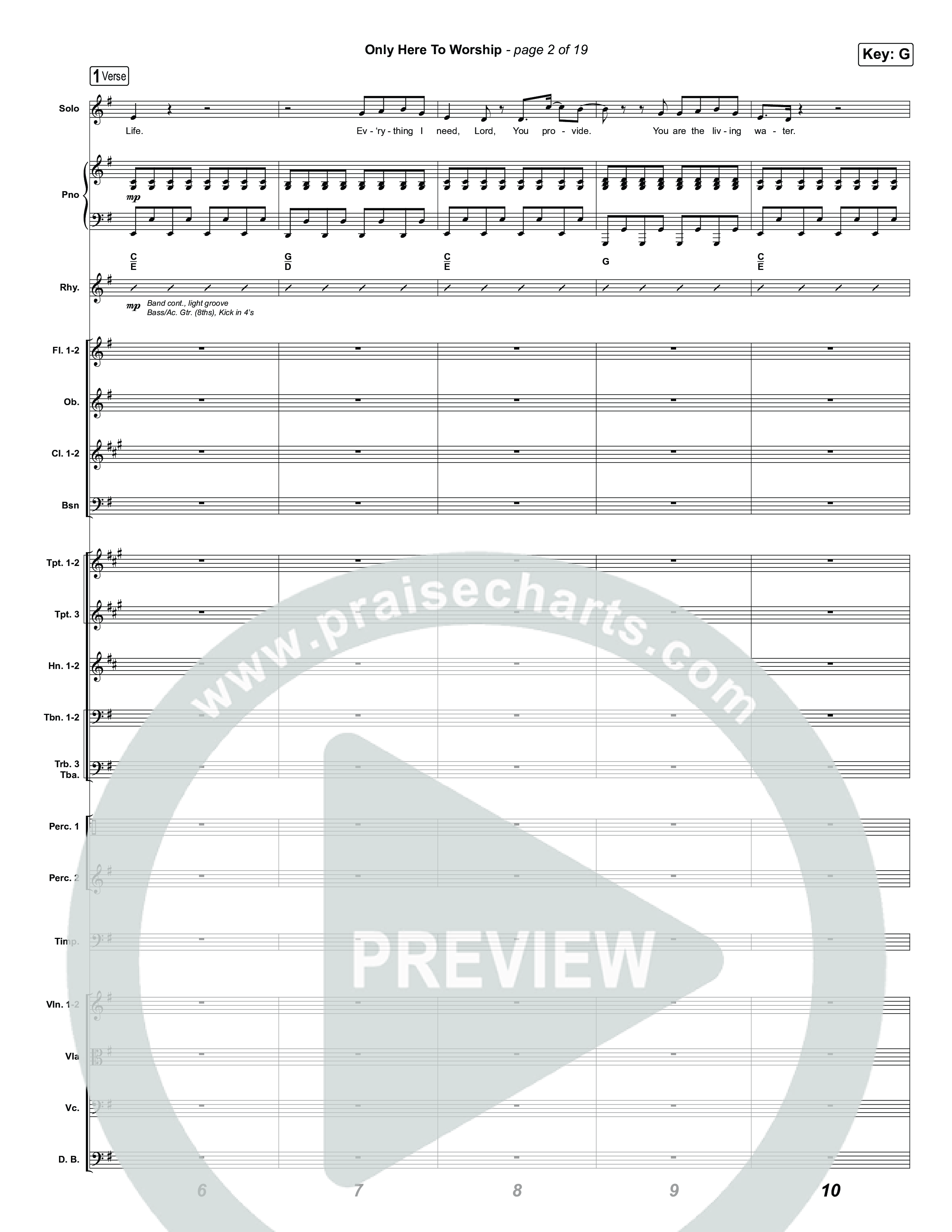 Only Here To Worship Orchestration (Brett Younker / Josh Baldwin)