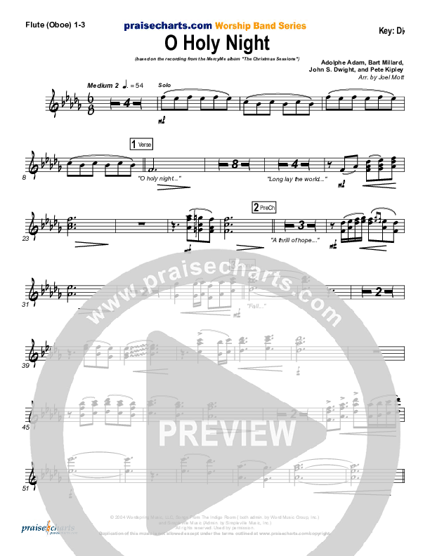 O Holy Night Wind Pack (MercyMe)