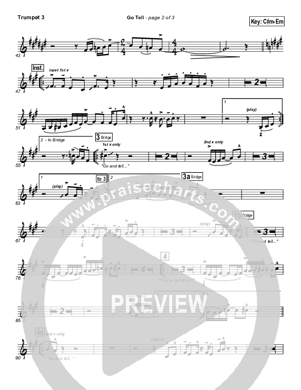 Go Tell Trumpet 3 (Israel Houghton)