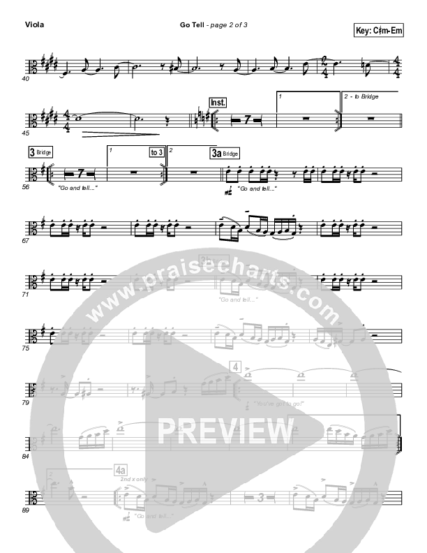 Go Tell Viola (Israel Houghton)