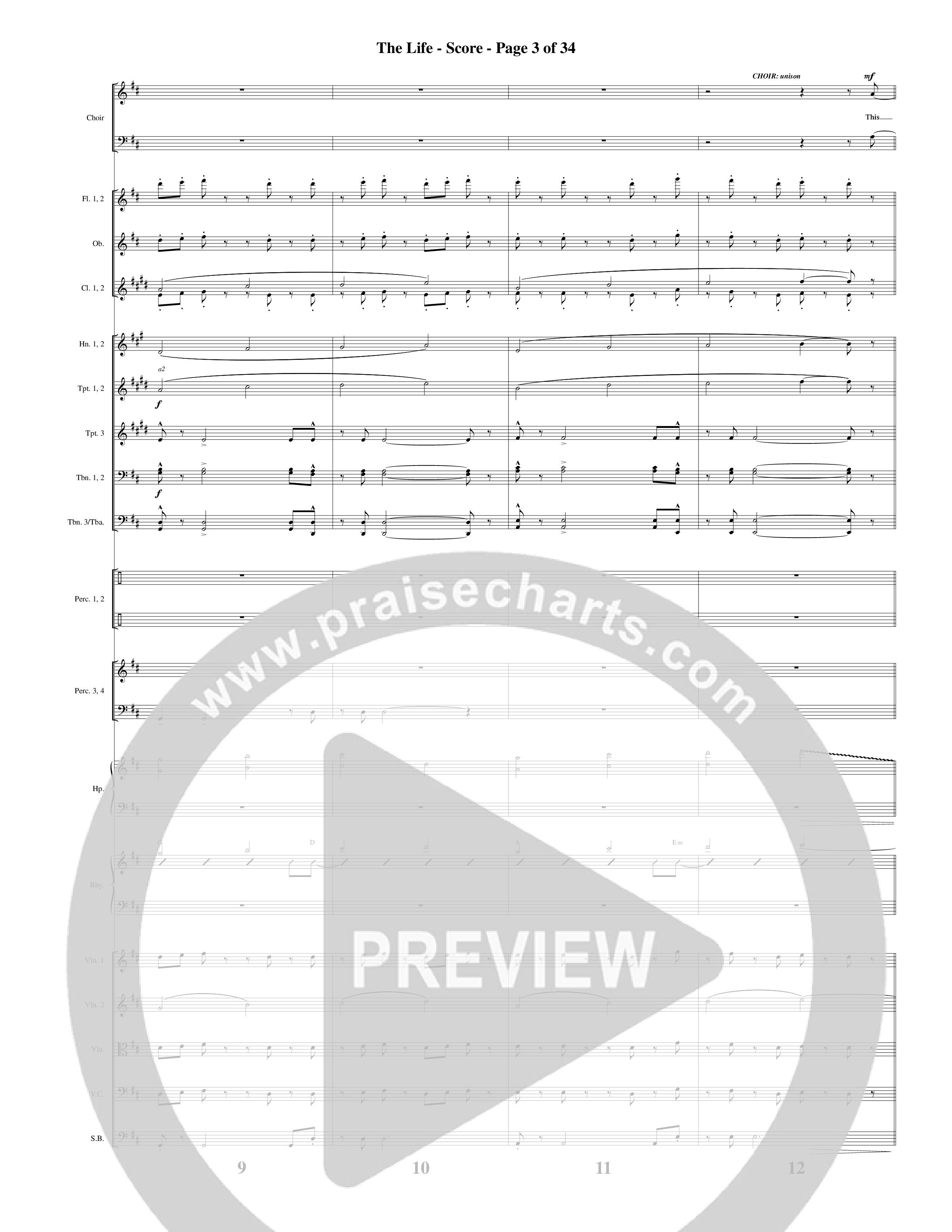 Blessed Dawn (10 Song Choral Collection) Orchestrations (SATB) (Arr. Daniel Semsen)
