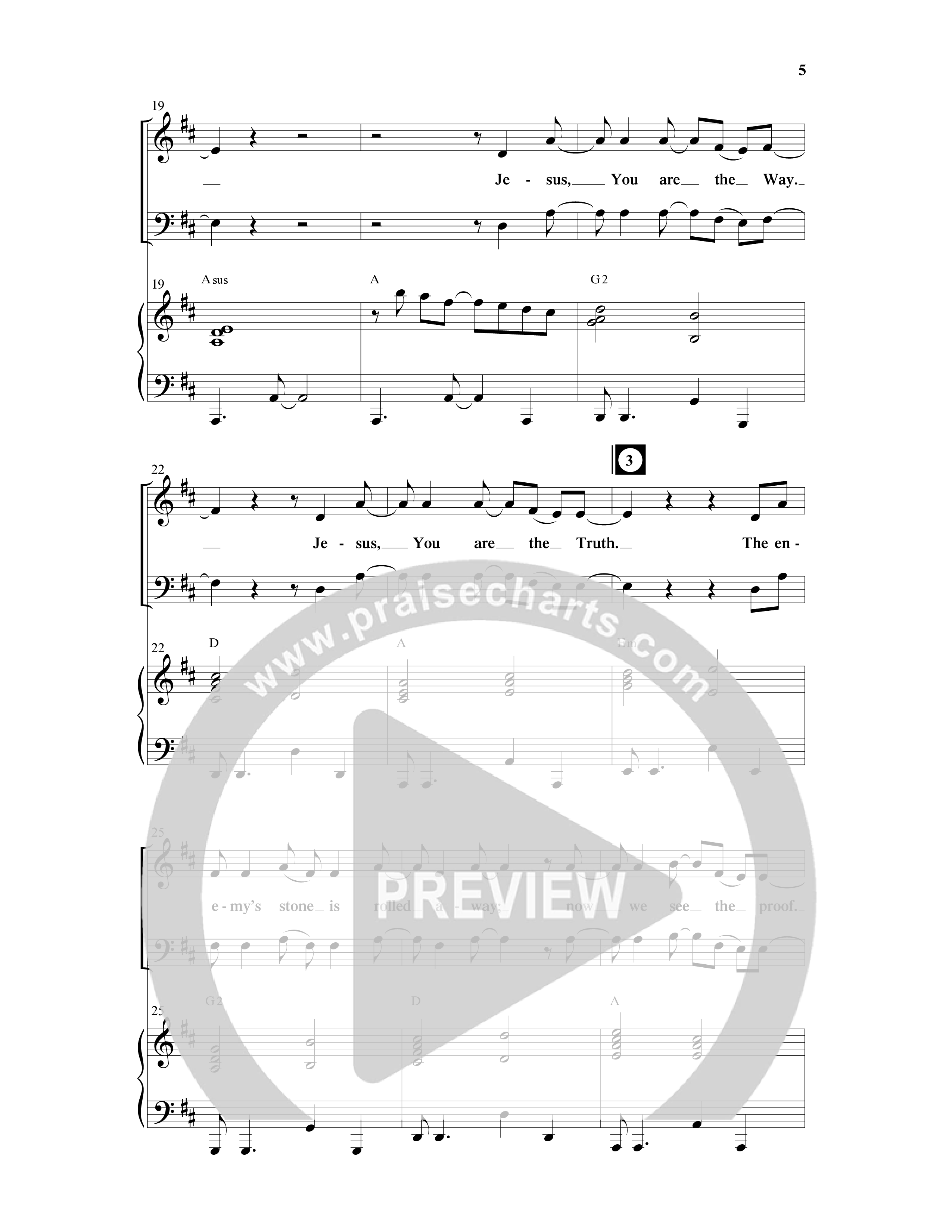 Blessed Dawn (10 Song Choral Collection) Song 1 (Piano SATB) (Arr. Daniel Semsen)
