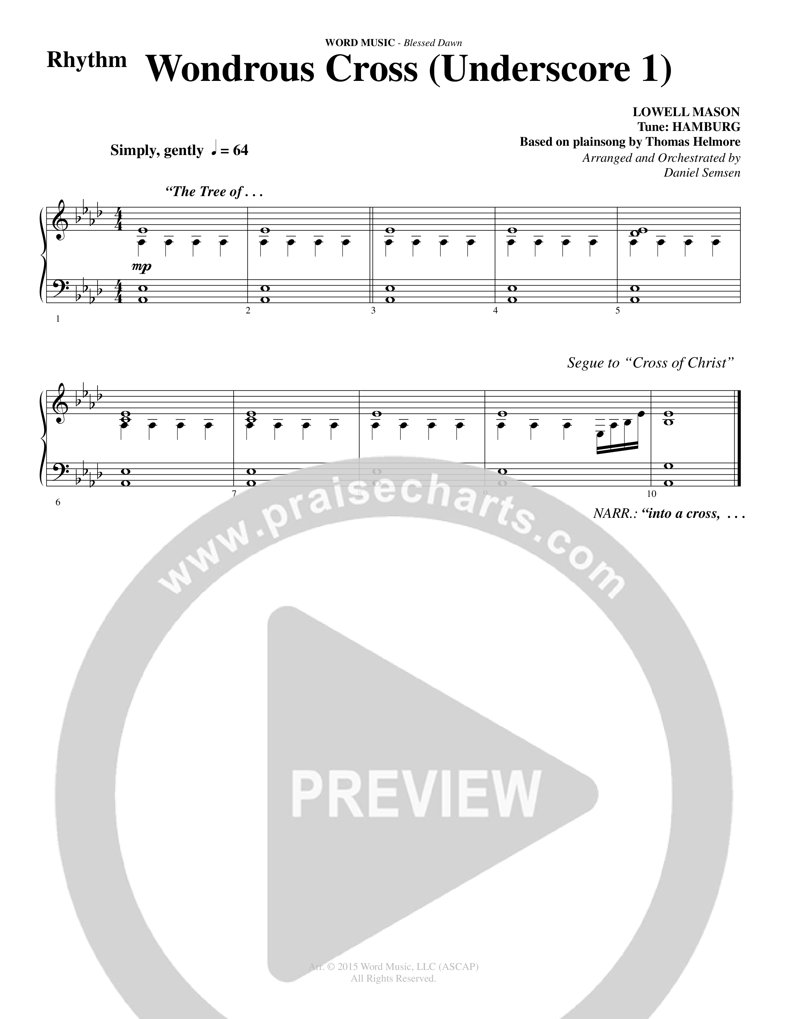 Blessed Dawn (10 Song Choral Collection) Song 3 (Orchestration) (Arr. Daniel Semsen)