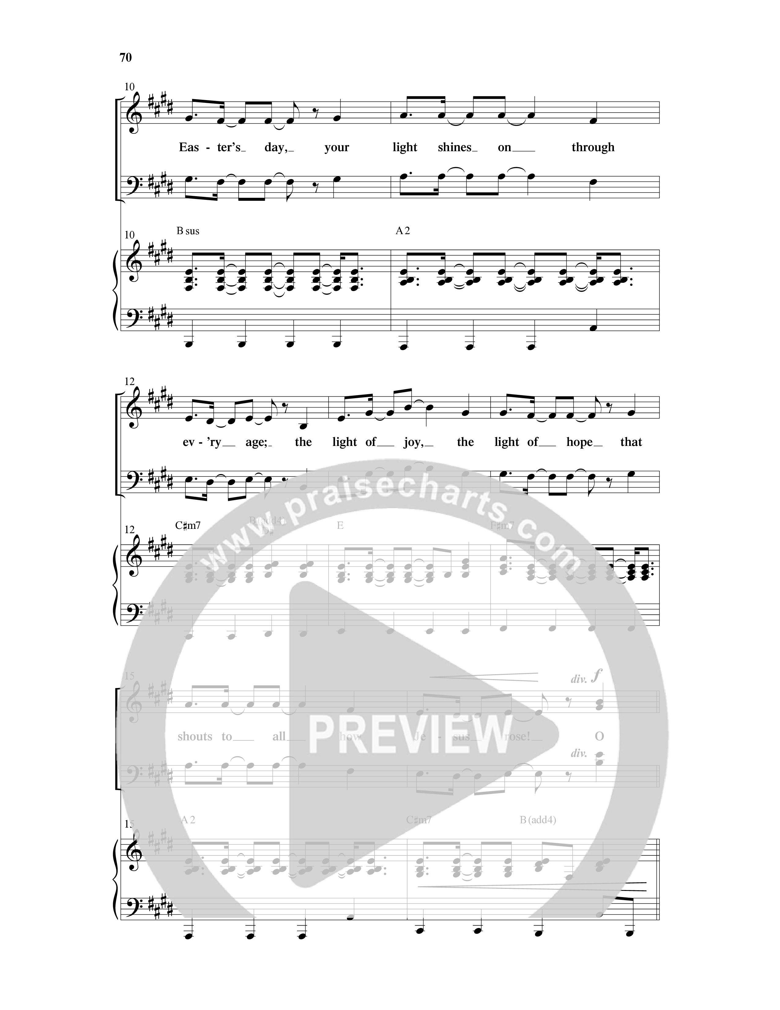 Blessed Dawn (10 Song Choral Collection) Song 8 (Piano SATB) (Arr. Daniel Semsen)