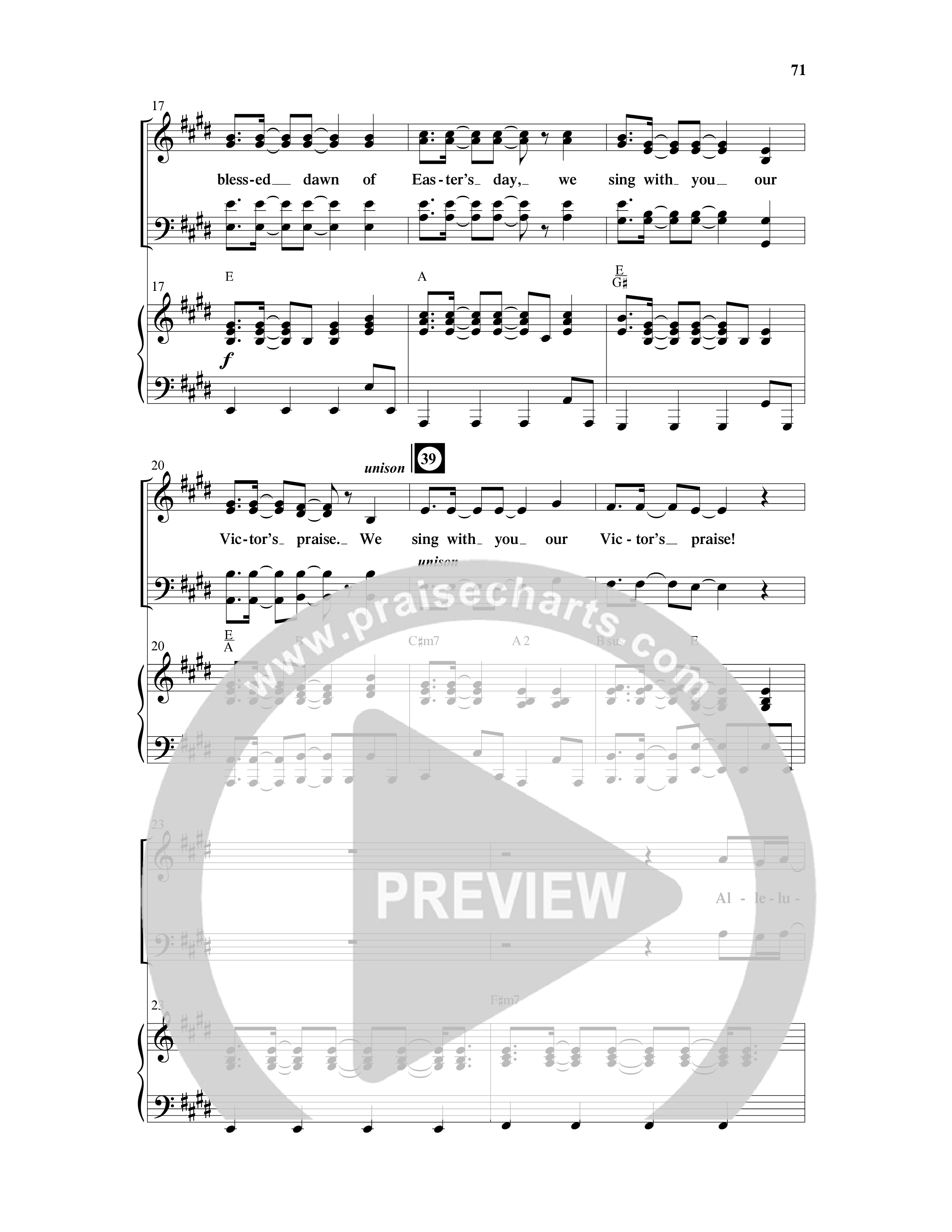 Blessed Dawn (10 Song Choral Collection) Song 8 (Piano SATB) (Arr. Daniel Semsen)