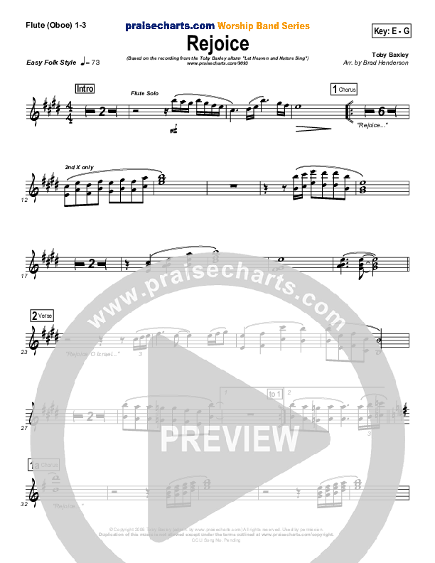 Rejoice Flute/Oboe 1/2/3 ()
