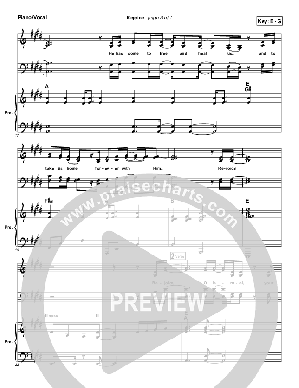 Rejoice Lead Sheet ()