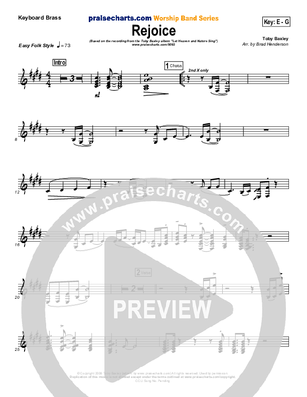 Rejoice Synth Brass ()