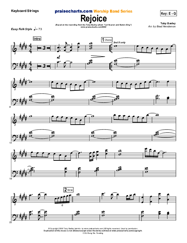 Rejoice Synth Strings ()