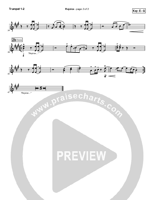 Rejoice Trumpet 1,2 ()