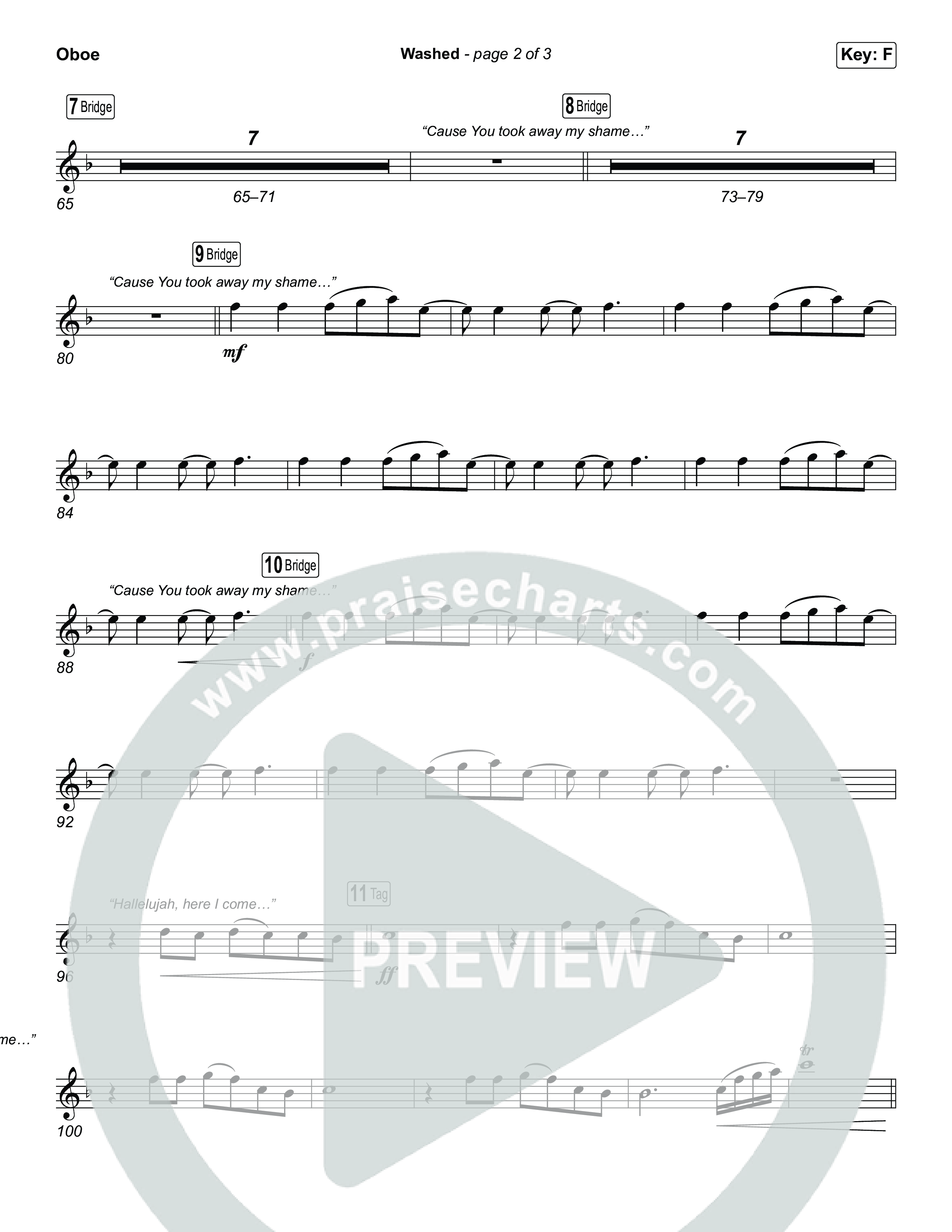 Washed (Unison/2-Part) Oboe (ELEVATION RHYTHM / Arr. Luke Gambill)