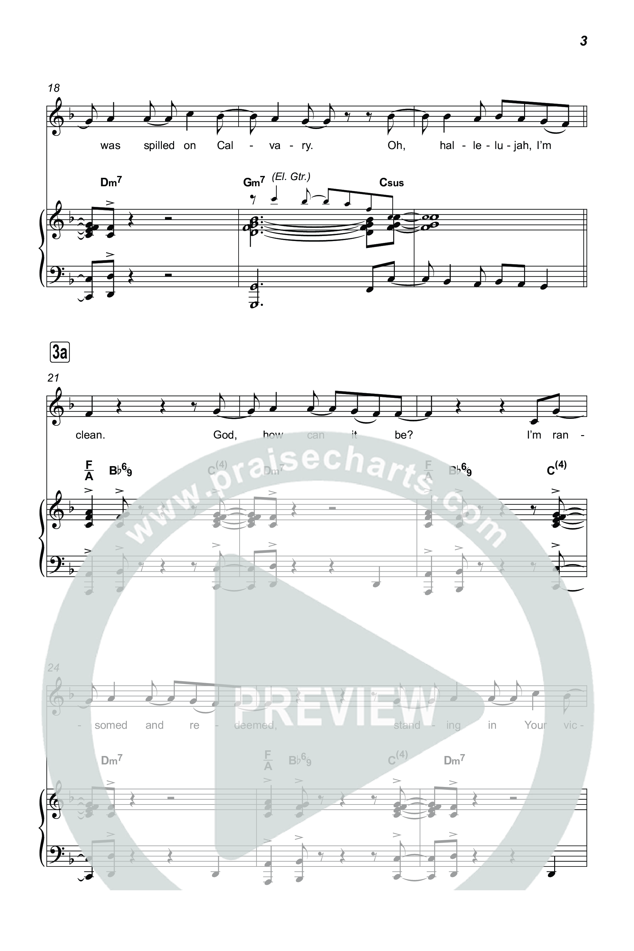 Washed (Unison/2-Part) Octavo (Uni/2-Part & Pno) (ELEVATION RHYTHM / Arr. Luke Gambill)