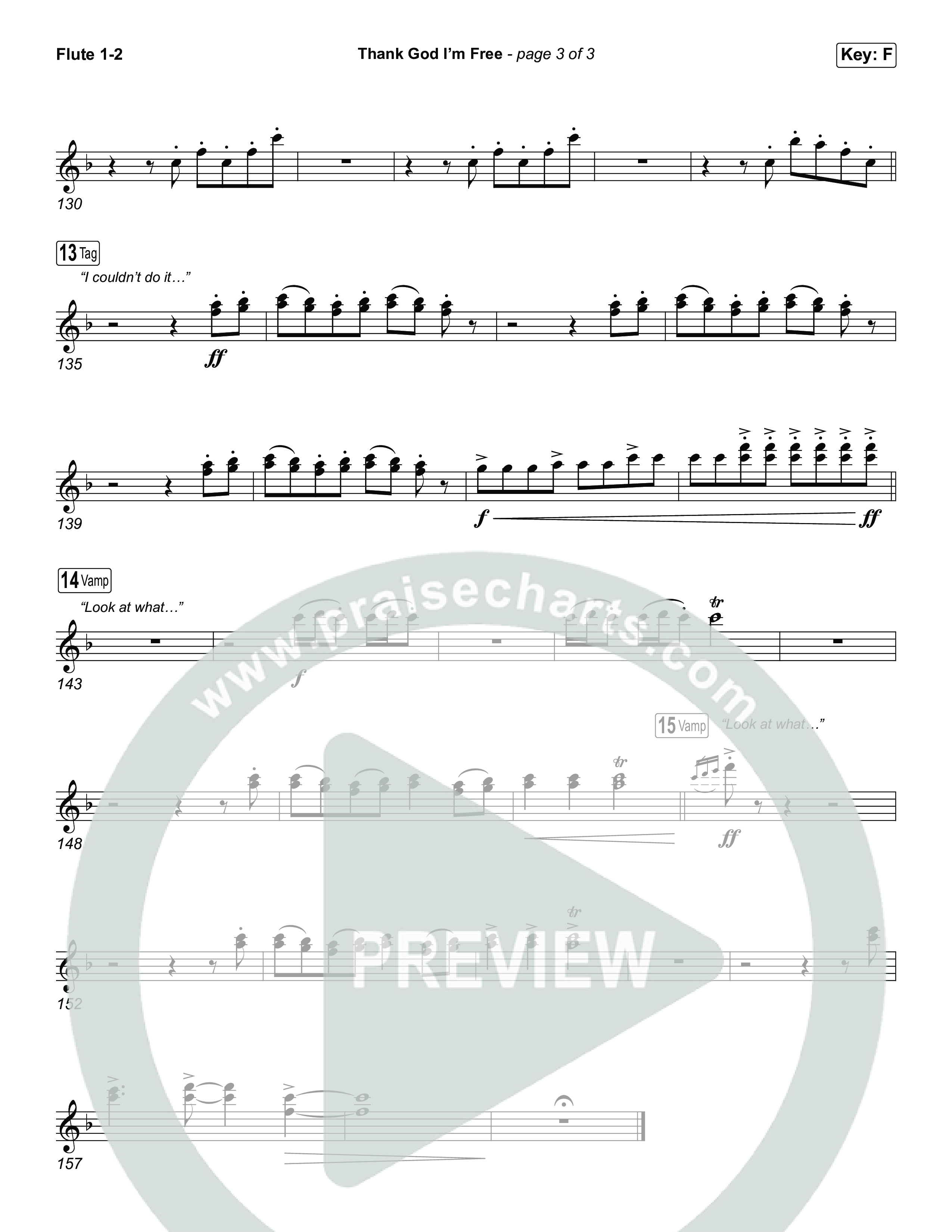 Thank God I'm Free (Worship Choir/SAB) Wind Pack (ELEVATION RHYTHM / Lizzie Morgan / Arr. Luke Gambill)