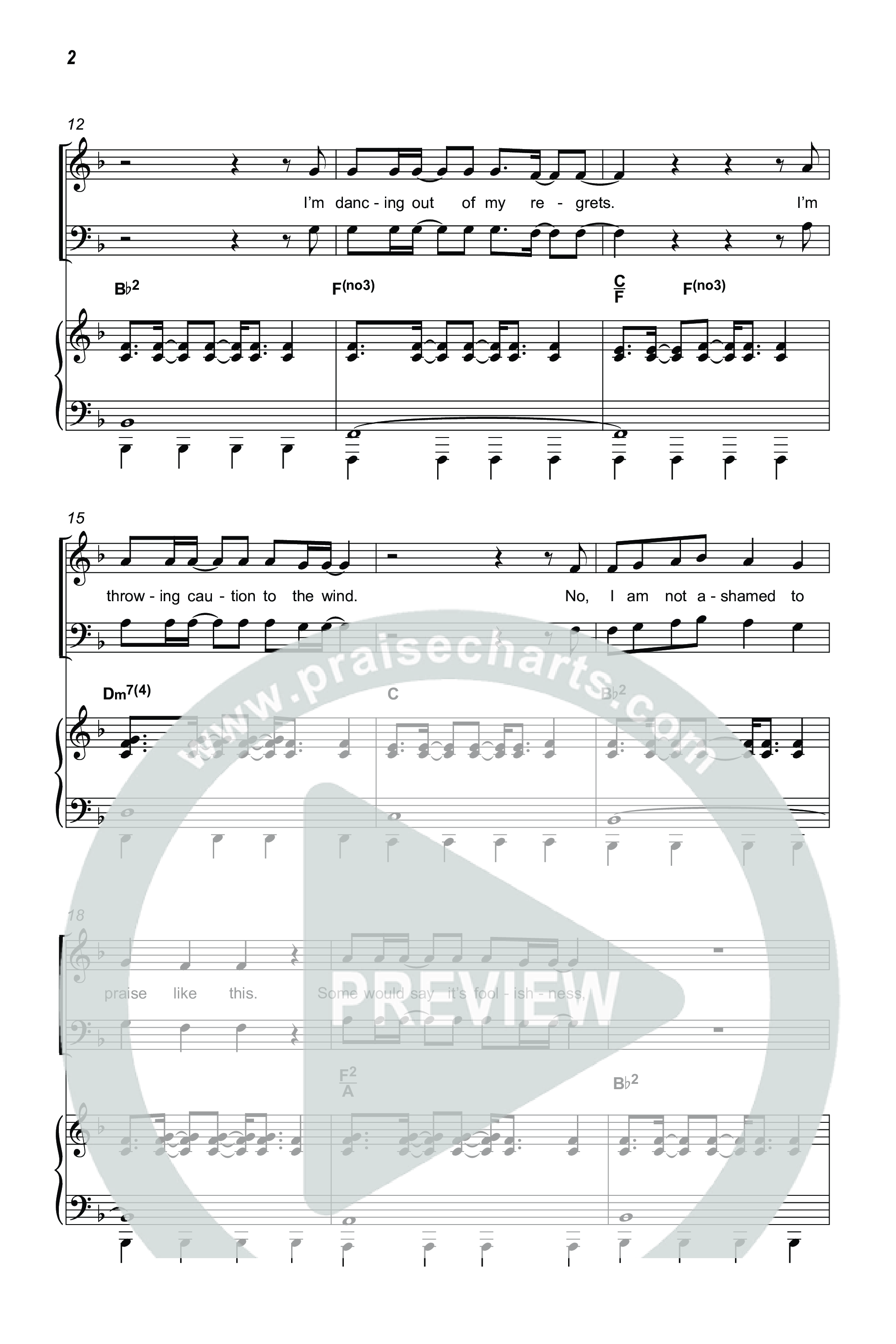 Thank God I'm Free (Worship Choir/SAB) Octavo (SAB & Pno) (ELEVATION RHYTHM / Lizzie Morgan / Arr. Luke Gambill)