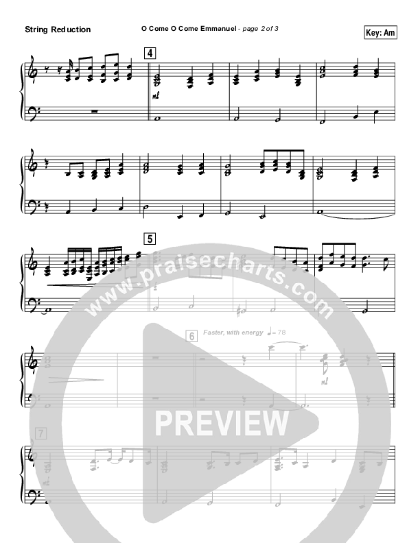 O Come O Come Emmanuel (Instrumental) Synth Strings (Casting Crowns)