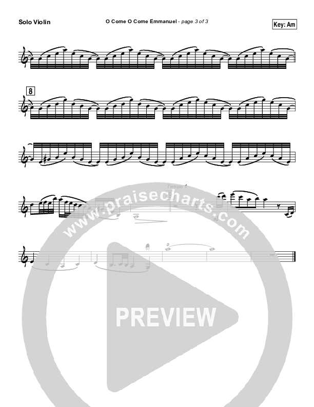 O Come O Come Emmanuel (Instrumental) Violins (Casting Crowns)