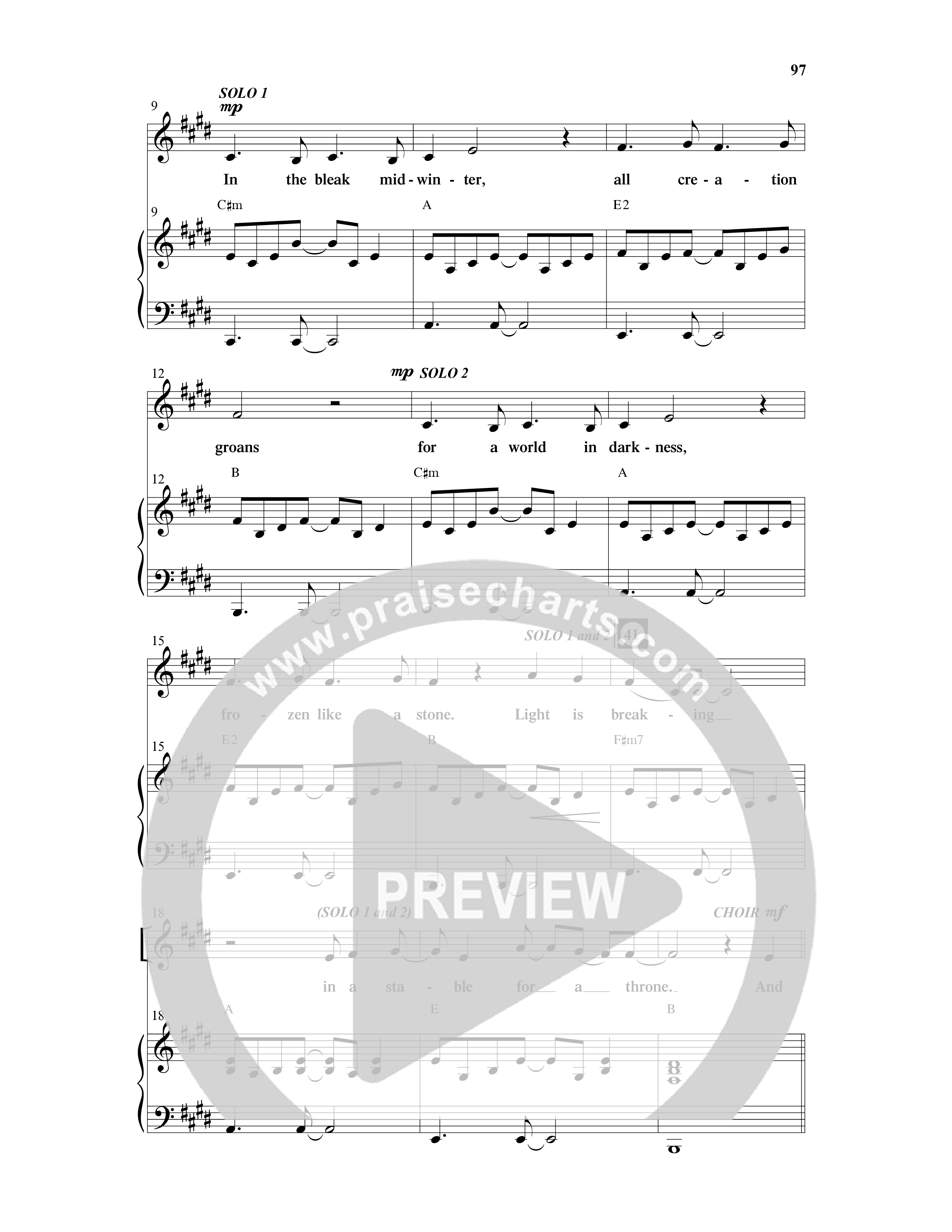 All About That Baby (14 Song Choral Collection) Song 12 (Piano SATB) (Arr. Daniel Semsen)