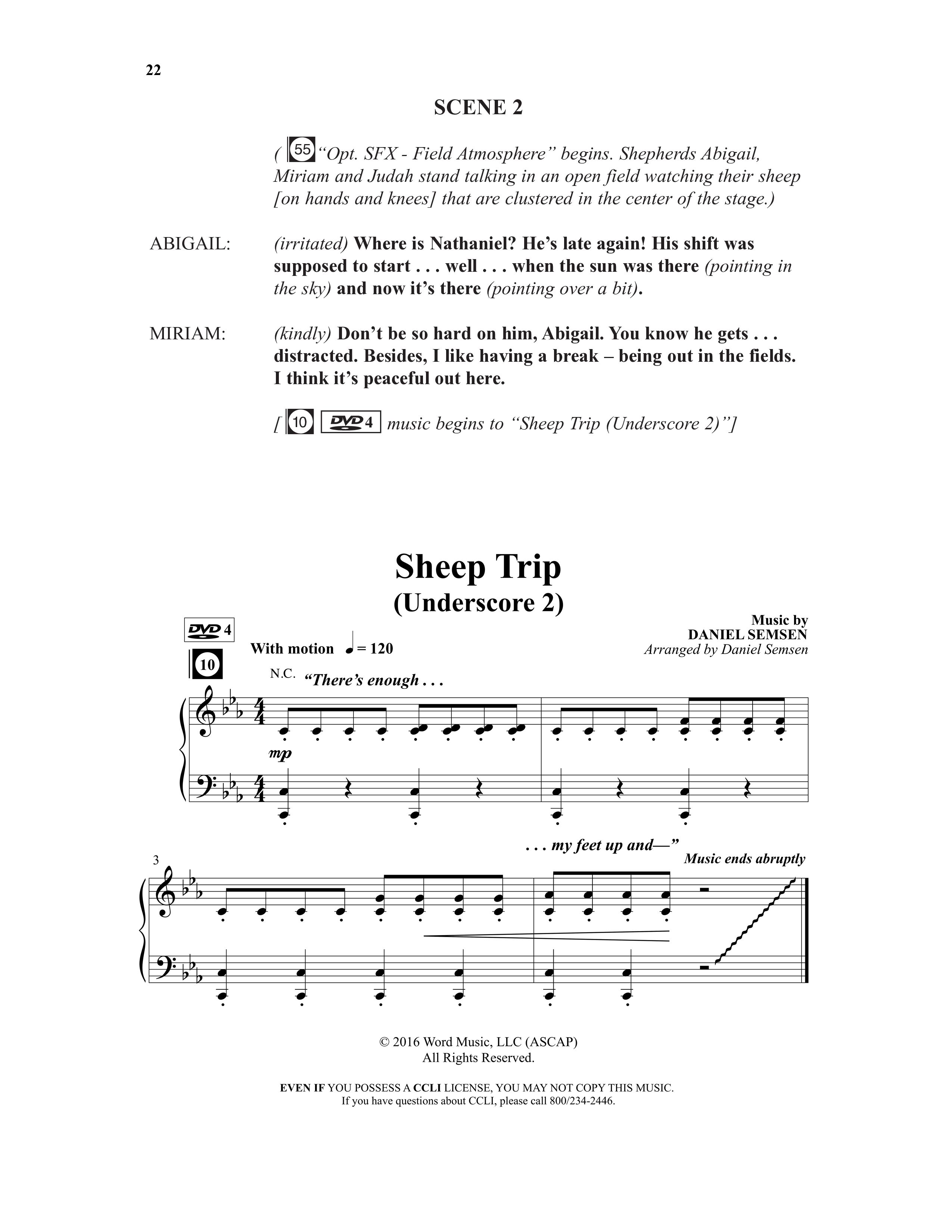 All About That Baby (14 Song Choral Collection) Song 3 (Piano SATB) (Arr. Daniel Semsen)