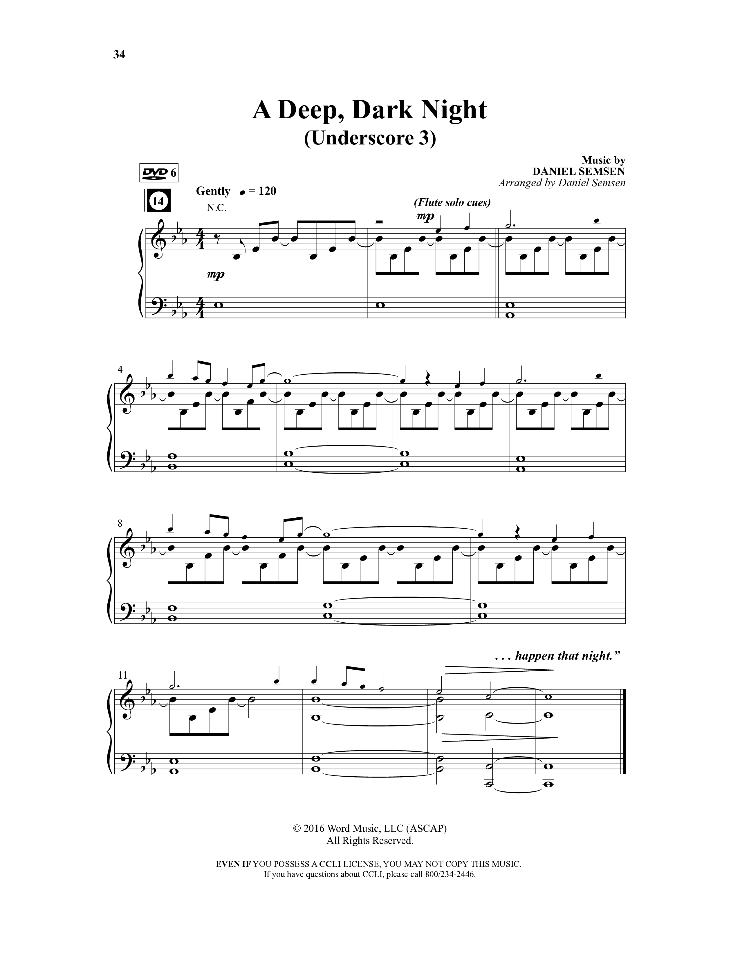 All About That Baby (14 Song Choral Collection) Song 5 (Piano SATB) (Arr. Daniel Semsen)