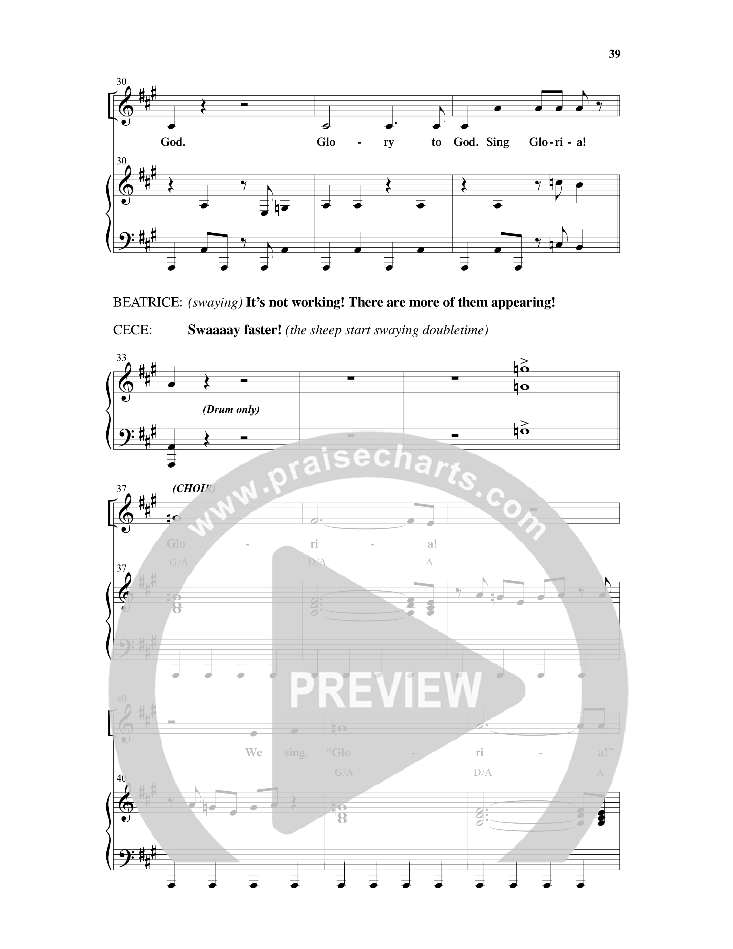 All About That Baby (14 Song Choral Collection) Song 6 (Piano SATB) (Arr. Daniel Semsen)