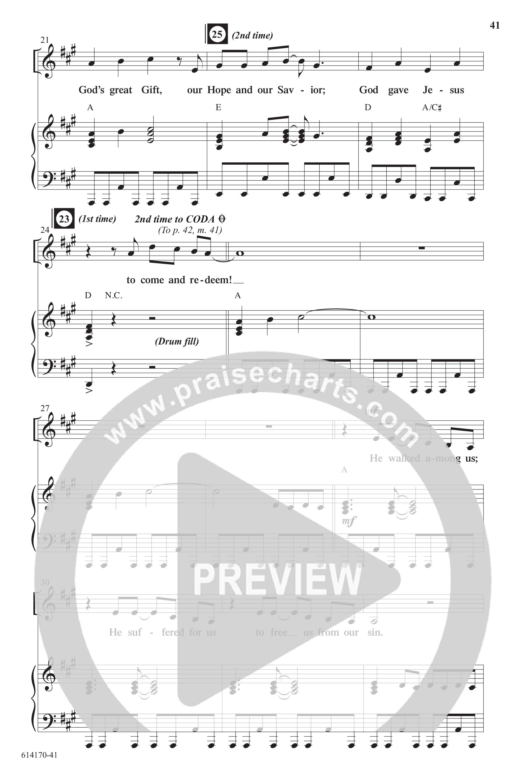 The Big Bible Idea Group (7 Song Choral Collection) Song 5 (Piano SATB) (Arr. Gina Boe)