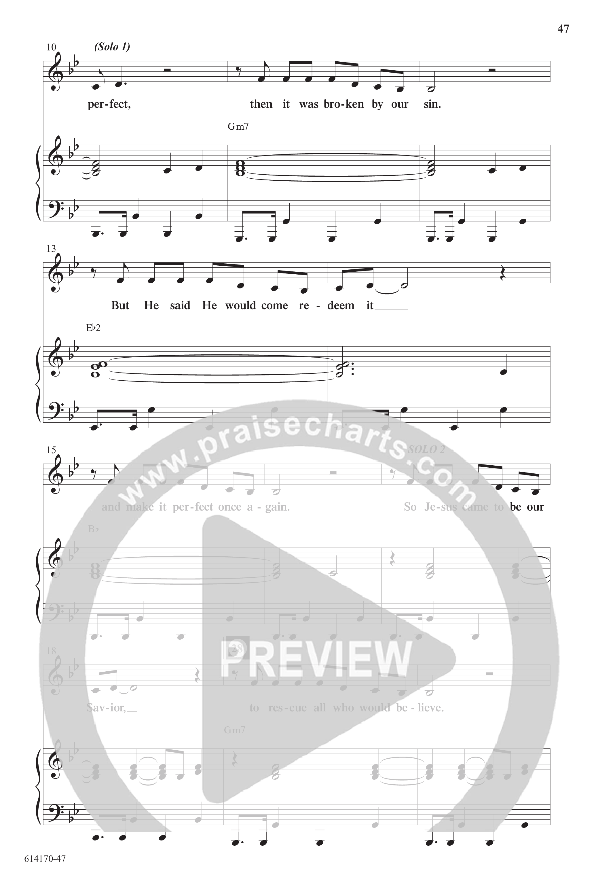 The Big Bible Idea Group (7 Song Choral Collection) Song 6 (Piano SATB) (Arr. Gina Boe)