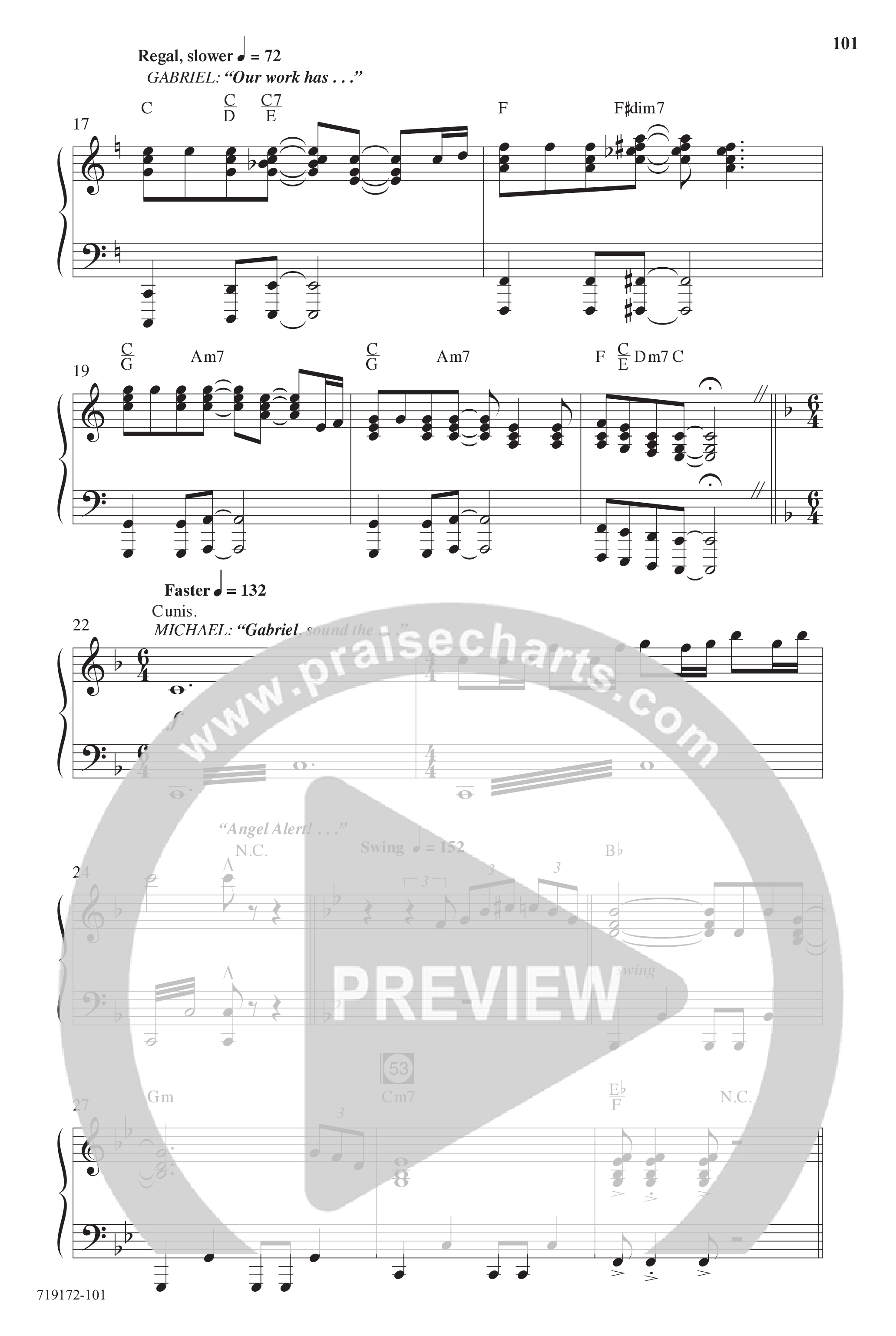 Angel Alert (11 Song Choral Collection) Song 10 (Piano SATB) (Arr. David Clydesdale)