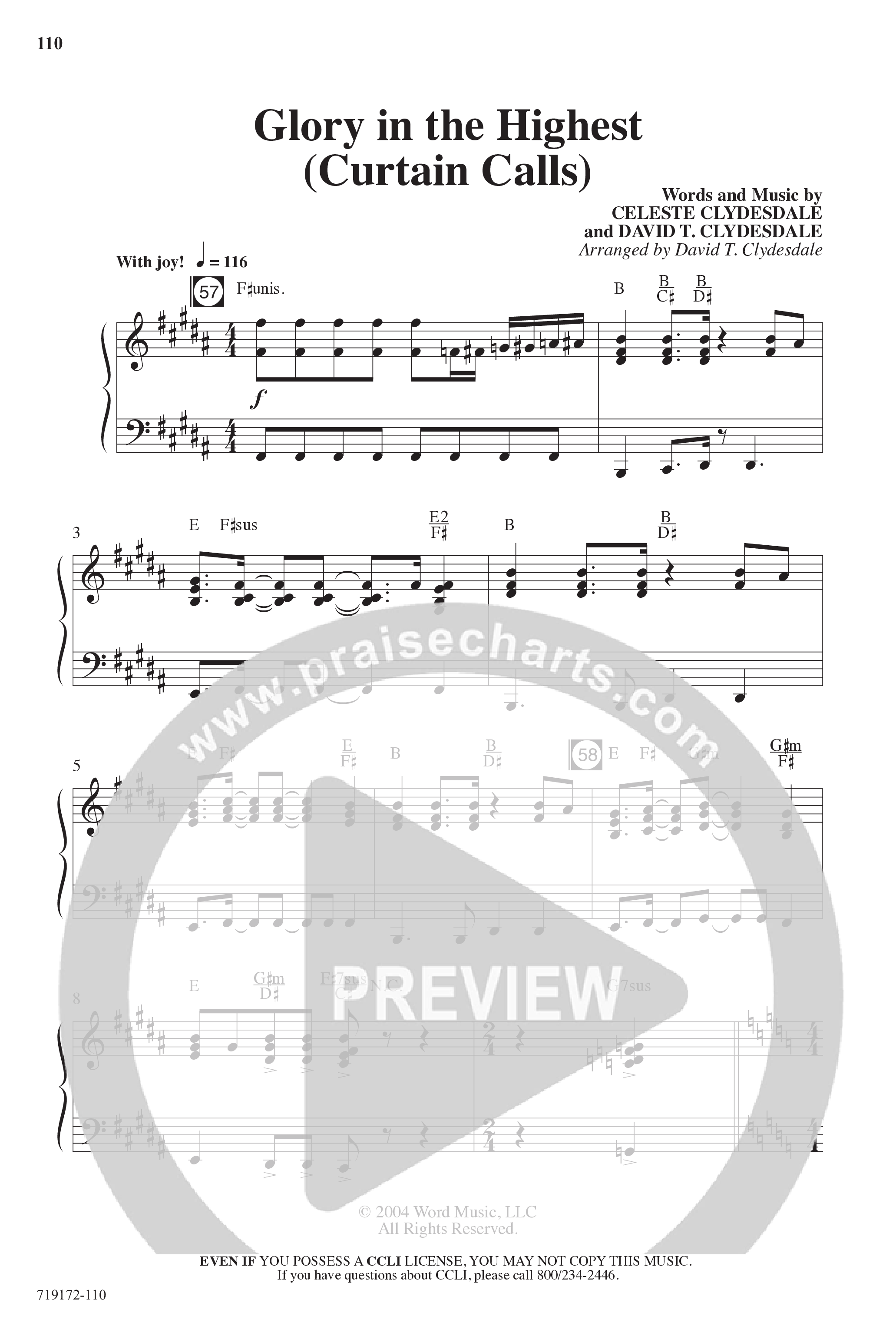 Angel Alert (11 Song Choral Collection) Song 11 (Piano SATB) (Arr. David Clydesdale)