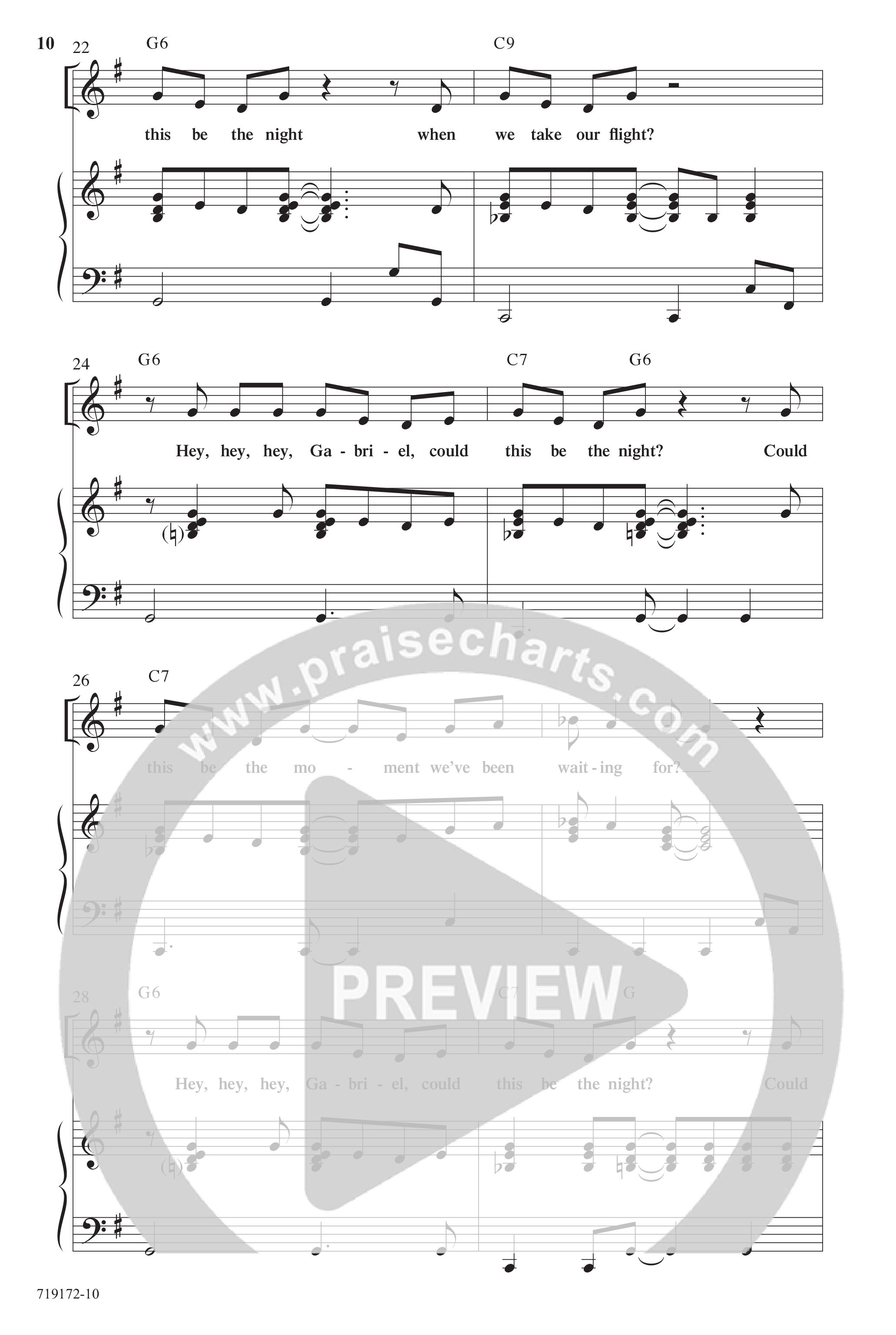 Angel Alert (11 Song Choral Collection) Song 1 (Piano SATB) (Arr. David Clydesdale)