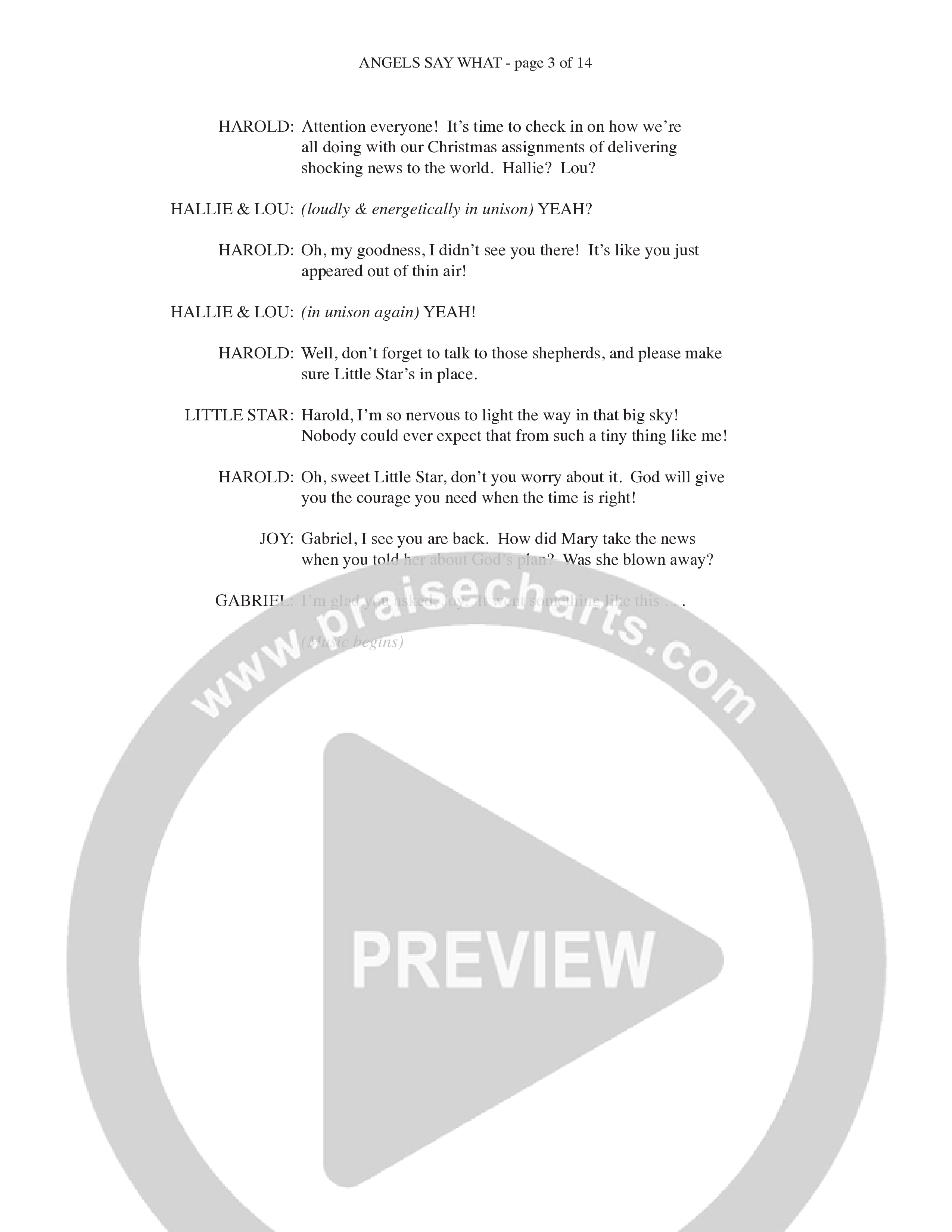 Angels Say What (5 Song Choral Collection) Choral Book (Lillenas Choral / Lillenas Kids / Arr. Nick Robertson)