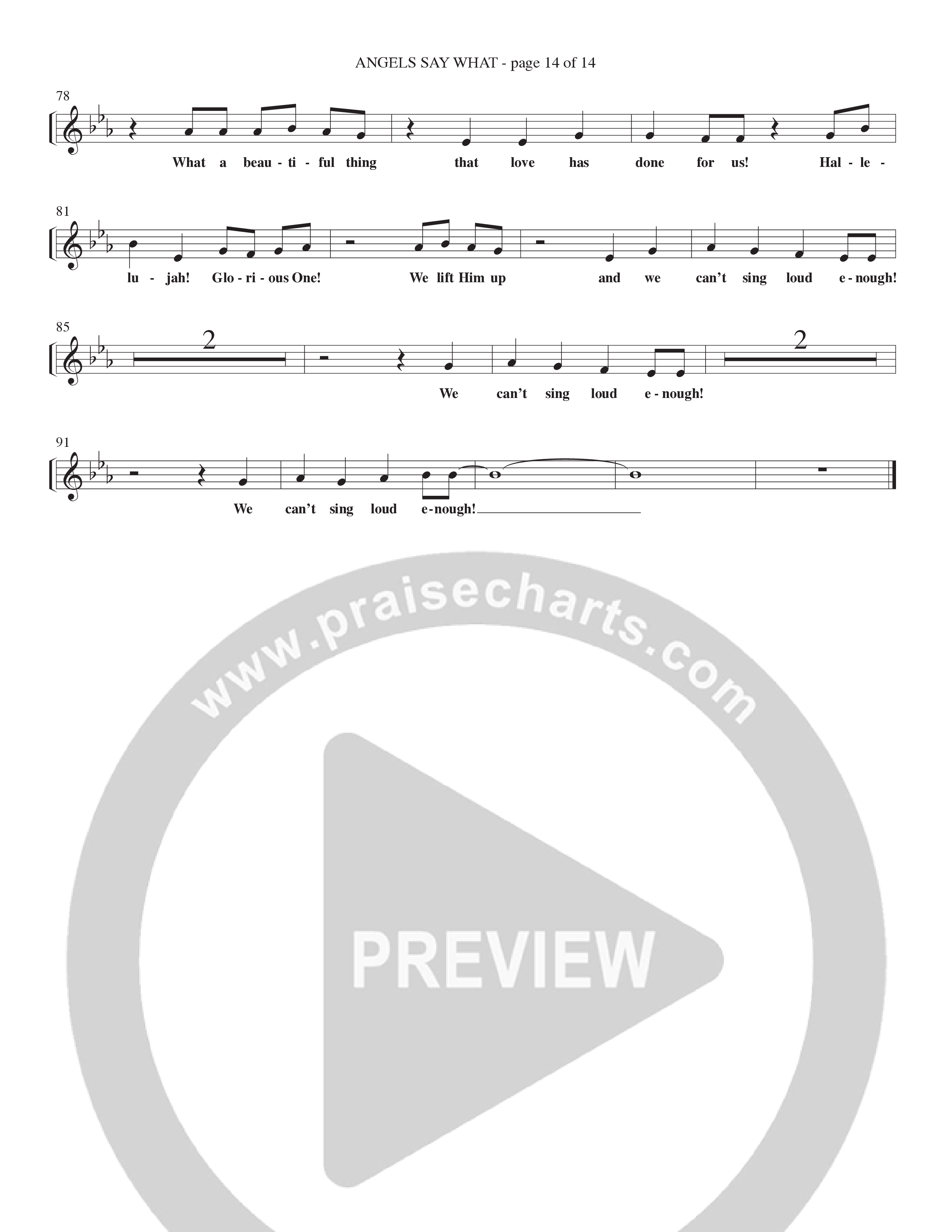 Angels Say What (5 Song Choral Collection) Song 5 (Piano SATB) (Lillenas Choral / Lillenas Kids / Arr. Nick Robertson)