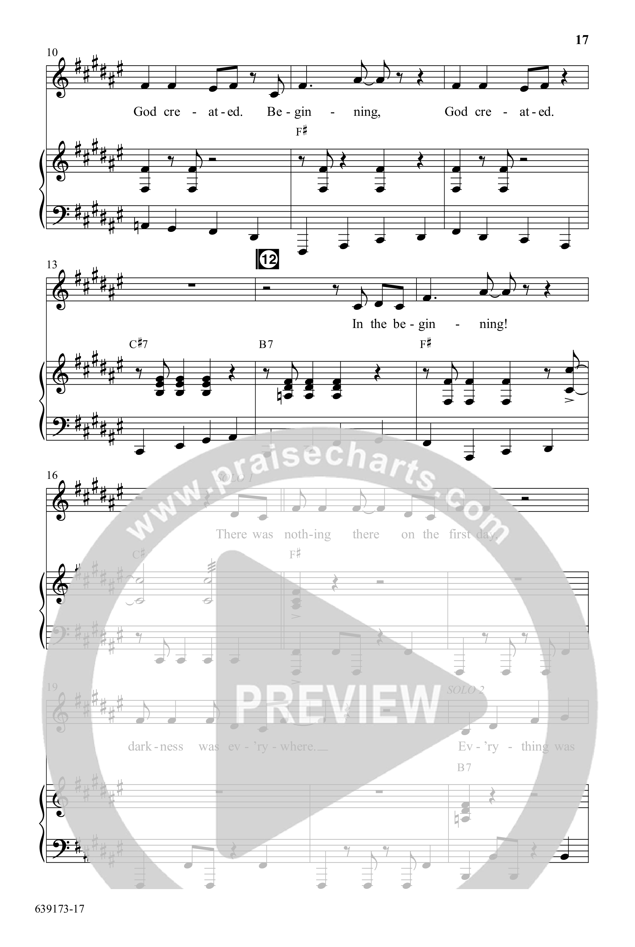Back To The Beginning (9 Song Choral Collection) Song 2 (Piano SATB) (Arr. Daniel Semsen)