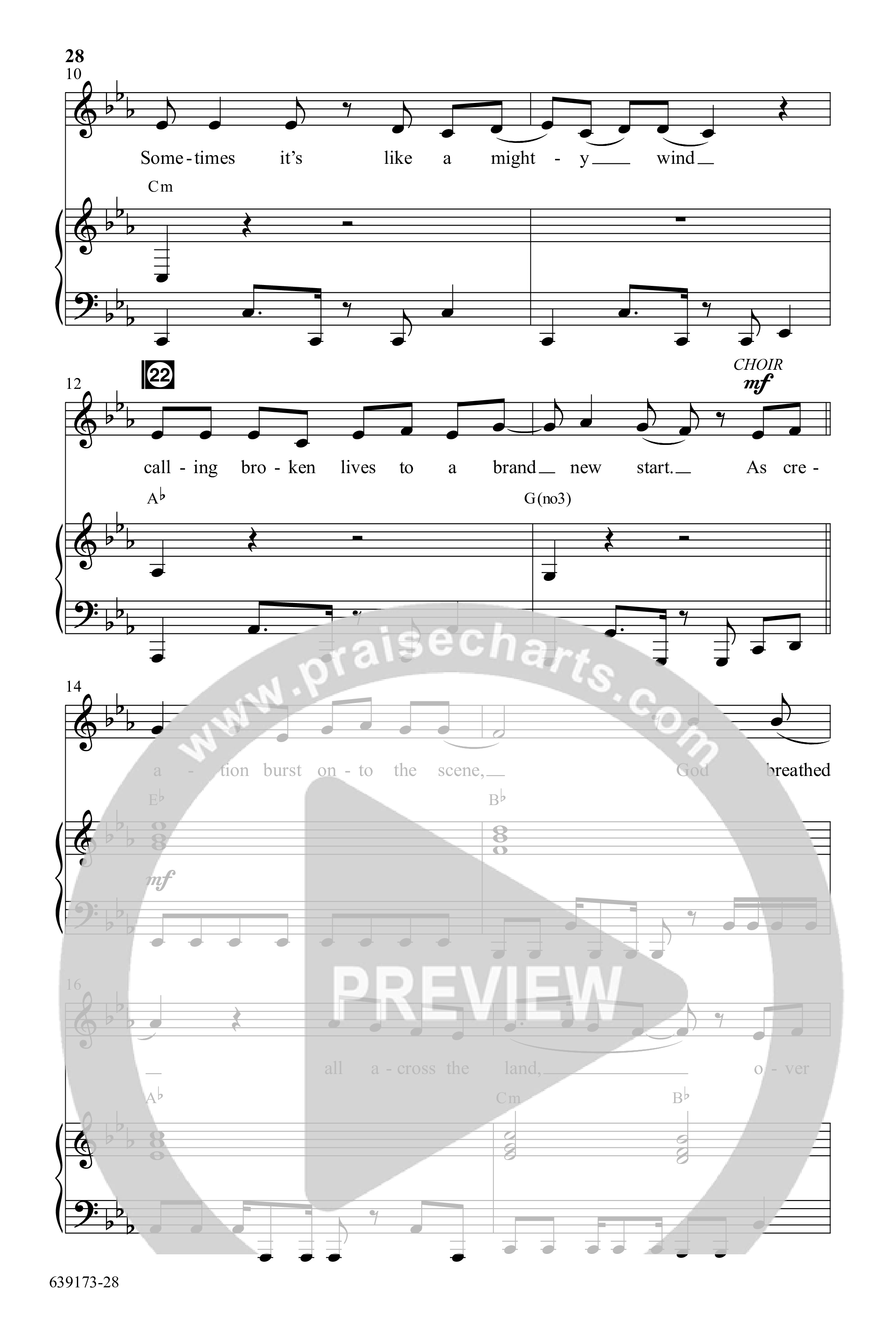 Back To The Beginning (9 Song Choral Collection) Song 3 (Piano SATB) (Arr. Daniel Semsen)