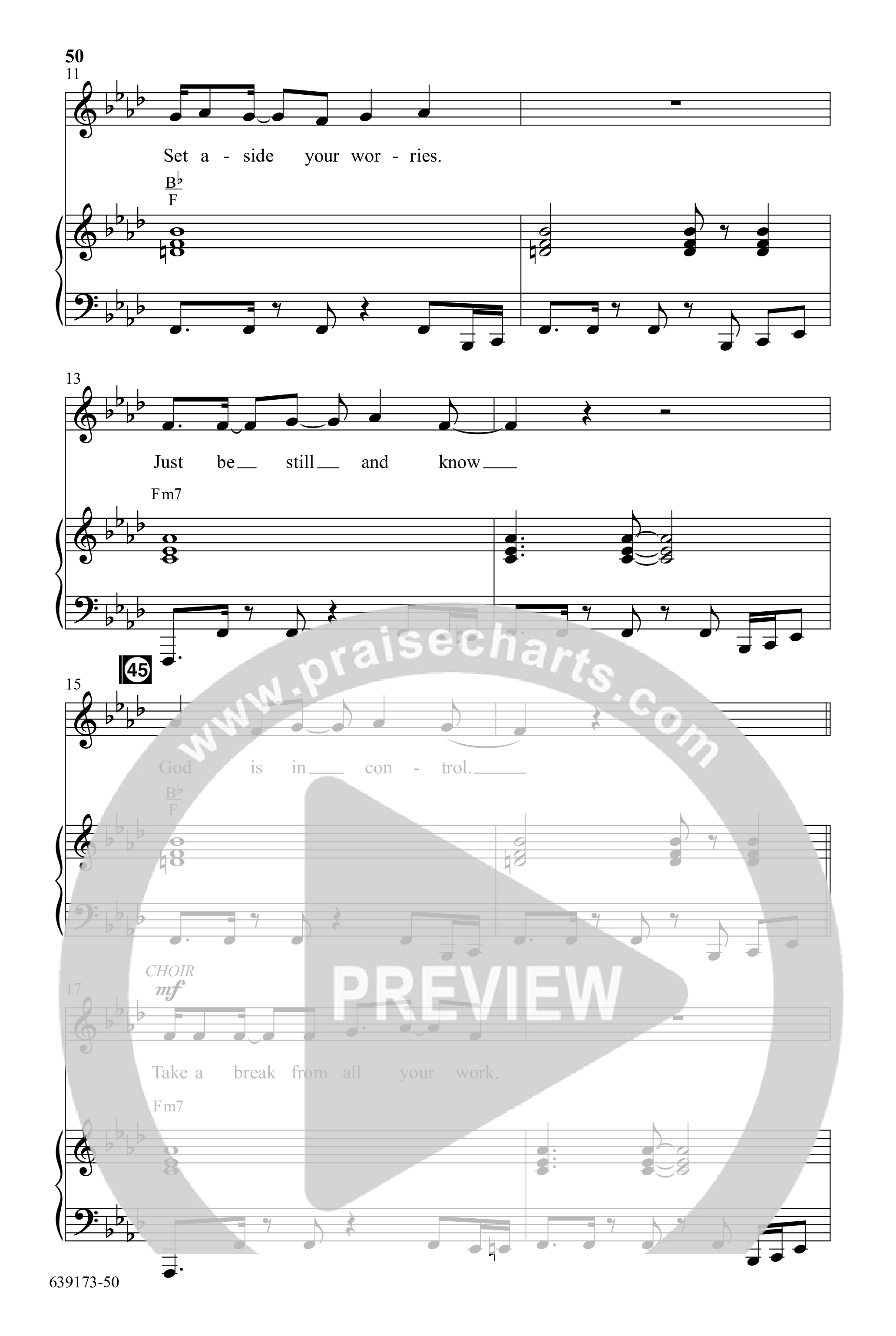 Back To The Beginning (9 Song Choral Collection) Song 5 (Piano SATB) (Arr. Daniel Semsen)