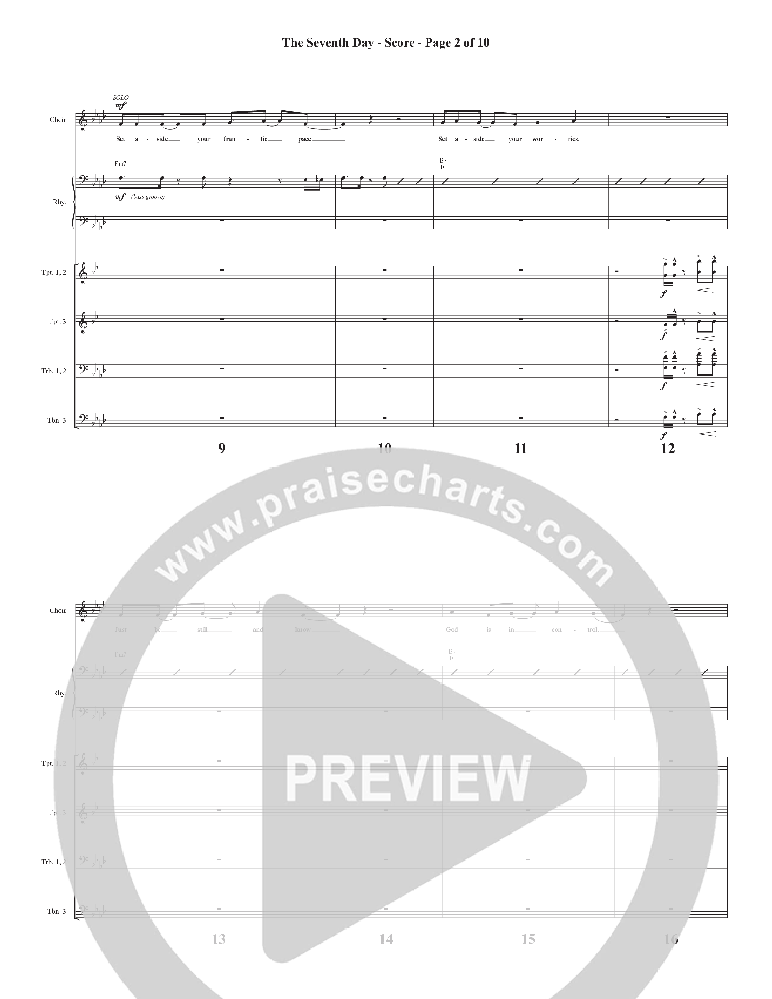 Back To The Beginning (9 Song Choral Collection) Song 5 (Rhythm) (Arr. Daniel Semsen)