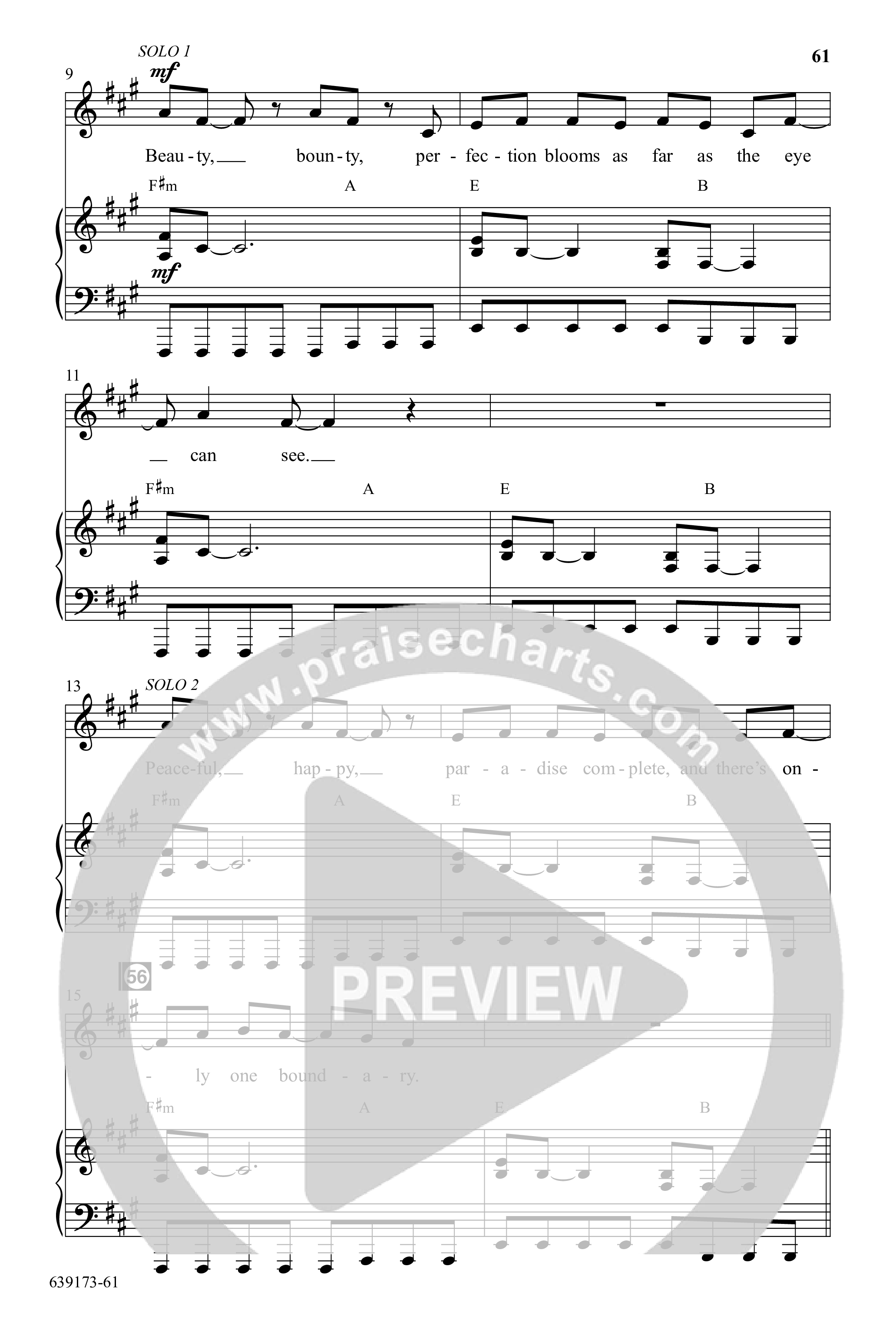 Back To The Beginning (9 Song Choral Collection) Song 6 (Piano SATB) (Arr. Daniel Semsen)