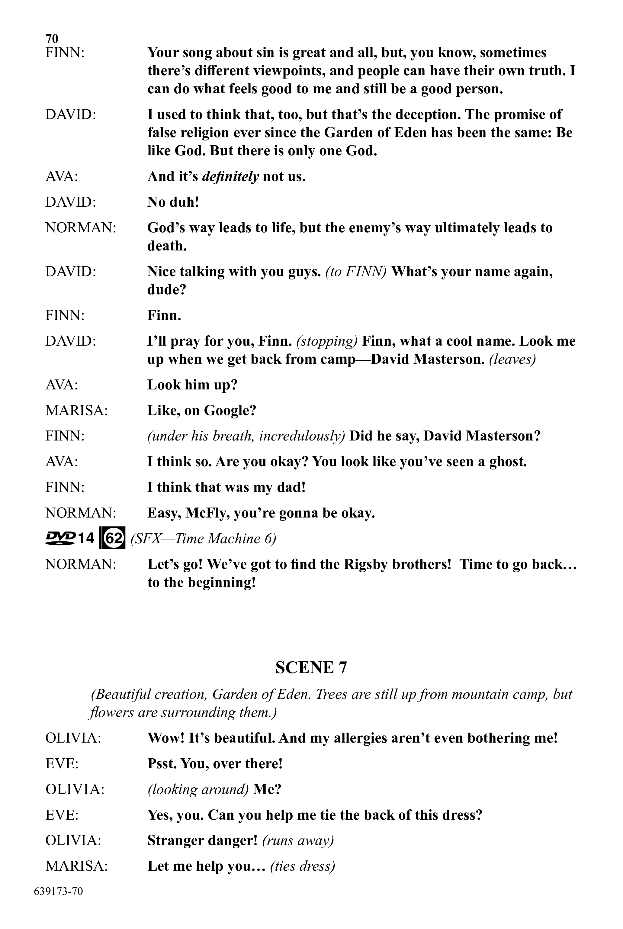 Back To The Beginning (9 Song Choral Collection) Song 7 (Piano SATB) (Arr. Daniel Semsen)
