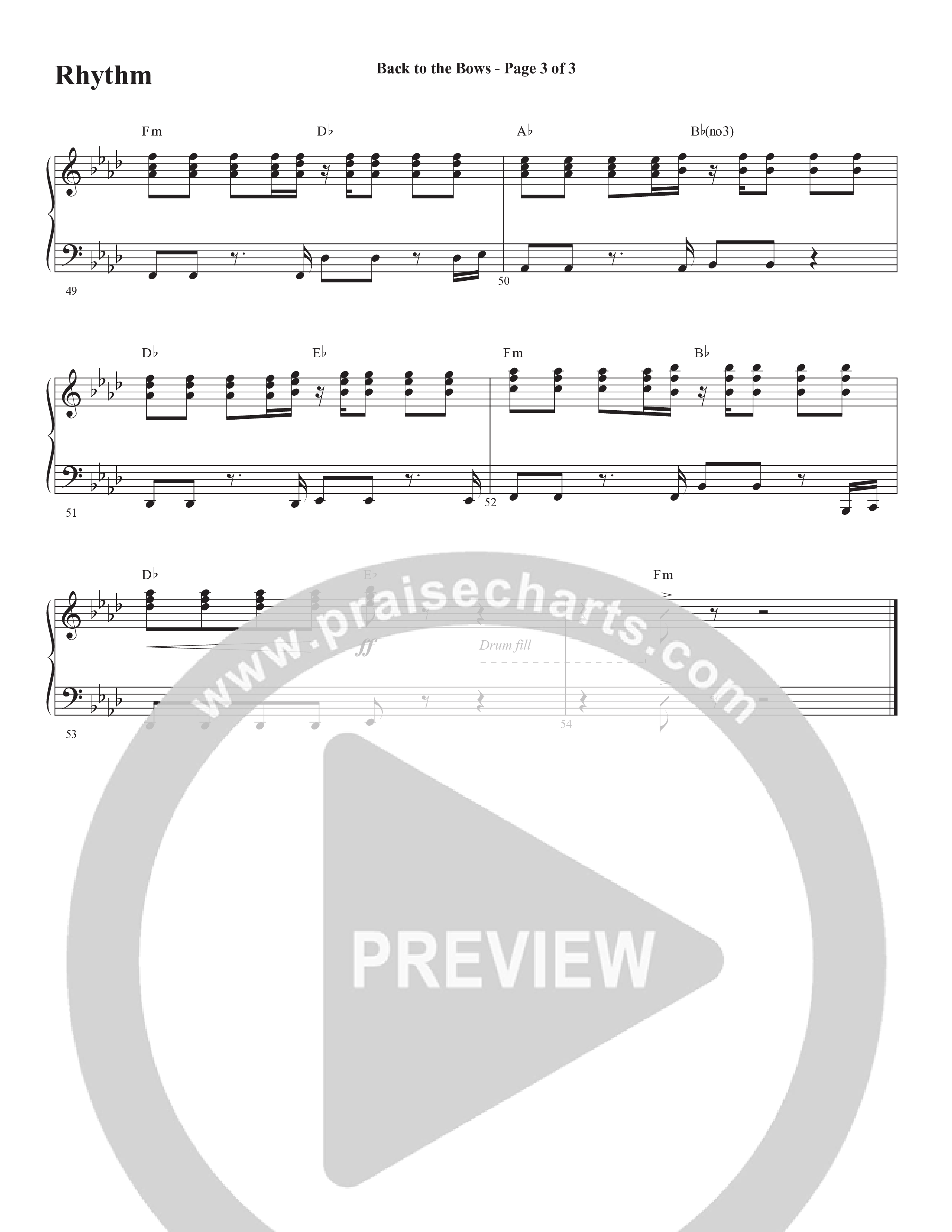 Back To The Beginning (9 Song Choral Collection) Song 9 (Rhythm) (Arr. Daniel Semsen)