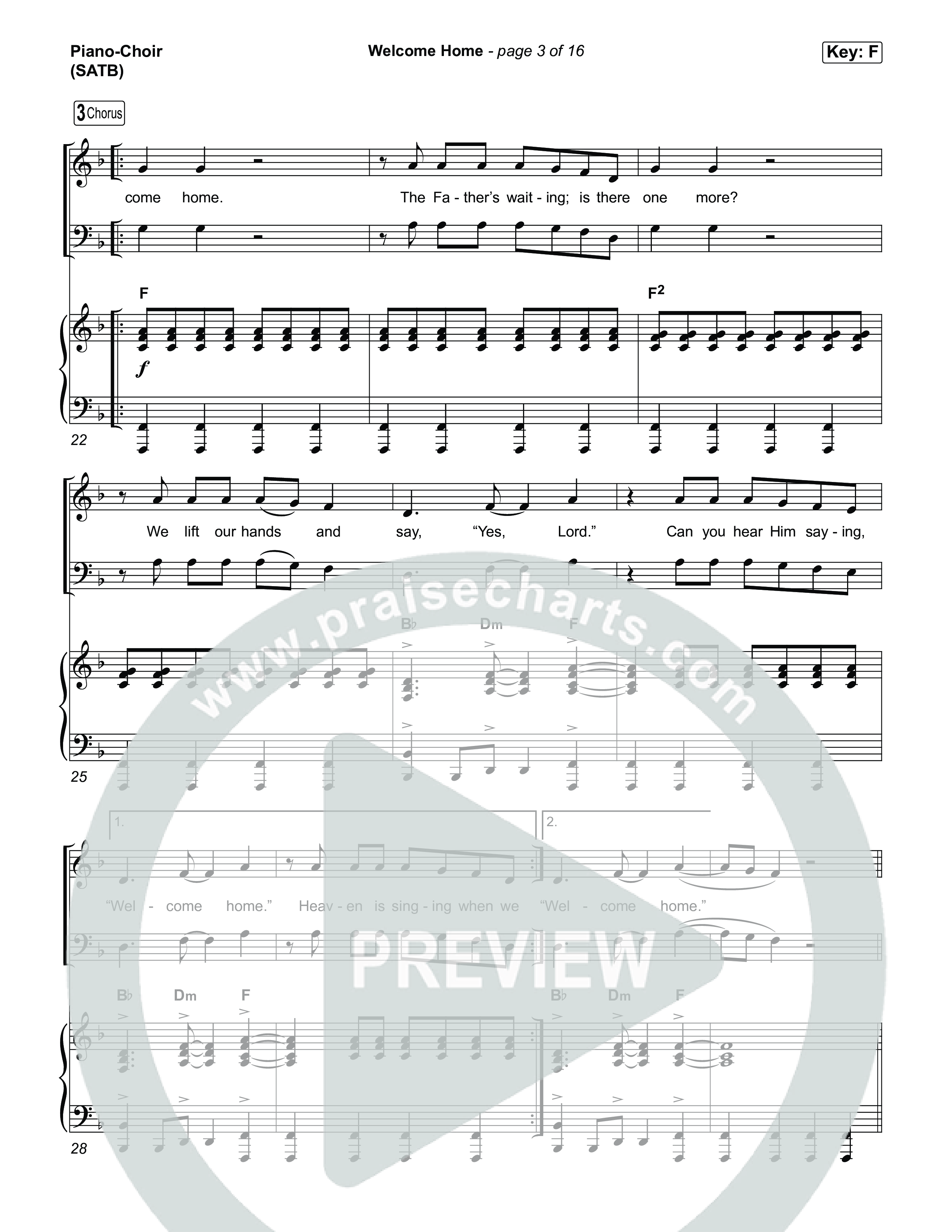 Welcome Home Piano/Vocal Pack (ELEVATION RHYTHM / SEU Worship)