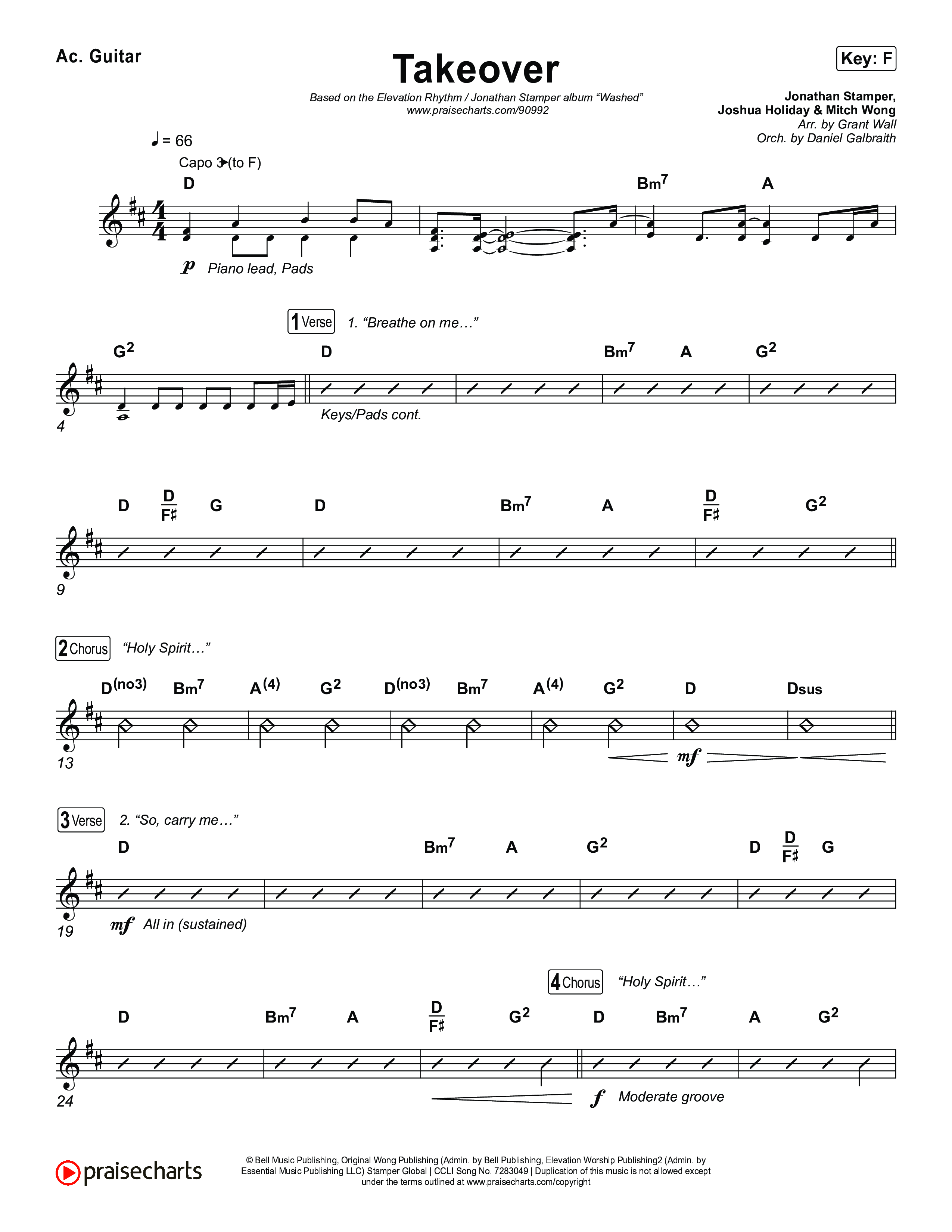 Takeover Acoustic Guitar (ELEVATION RHYTHM / Jonathan Stamper)