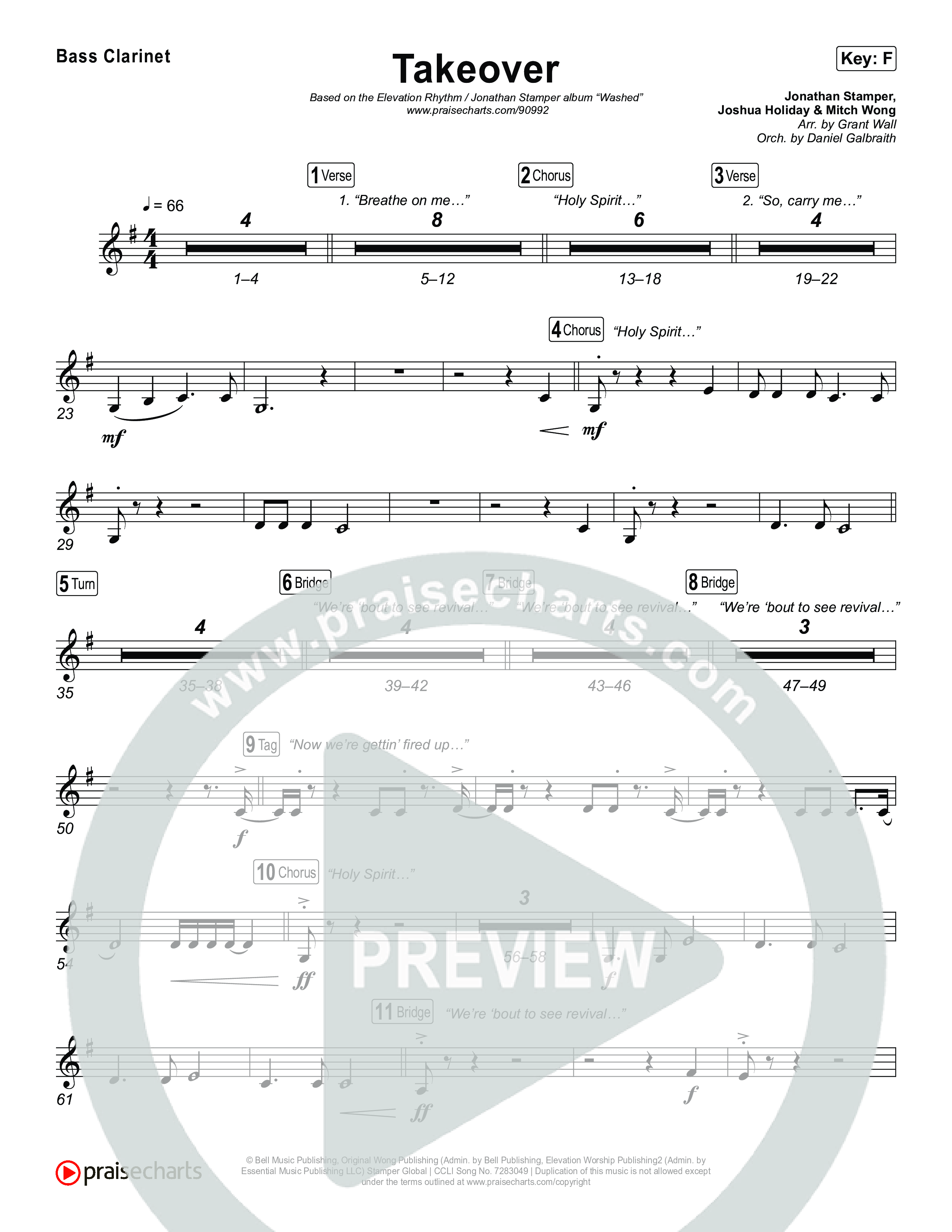 Takeover Bass Clarinet (ELEVATION RHYTHM / Jonathan Stamper)