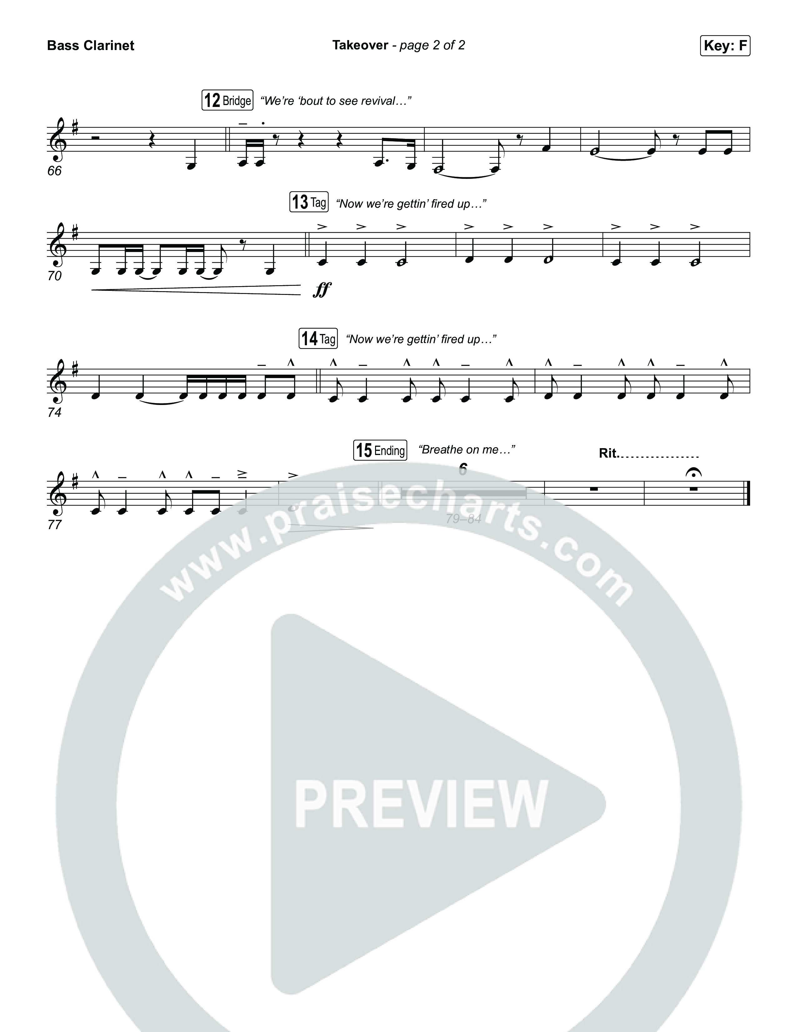 Takeover Bass Clarinet (ELEVATION RHYTHM / Jonathan Stamper)