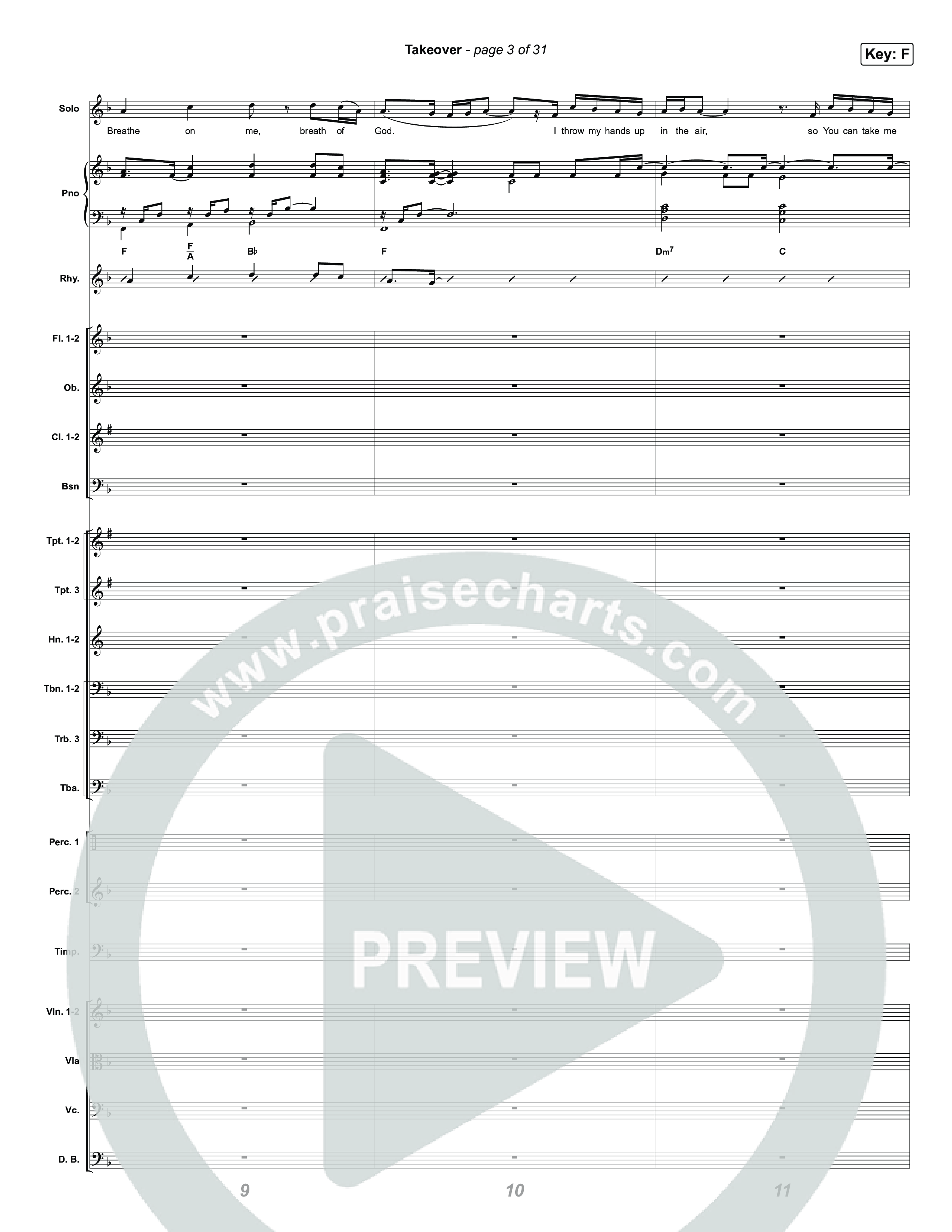 Takeover Conductor's Score (ELEVATION RHYTHM / Jonathan Stamper)