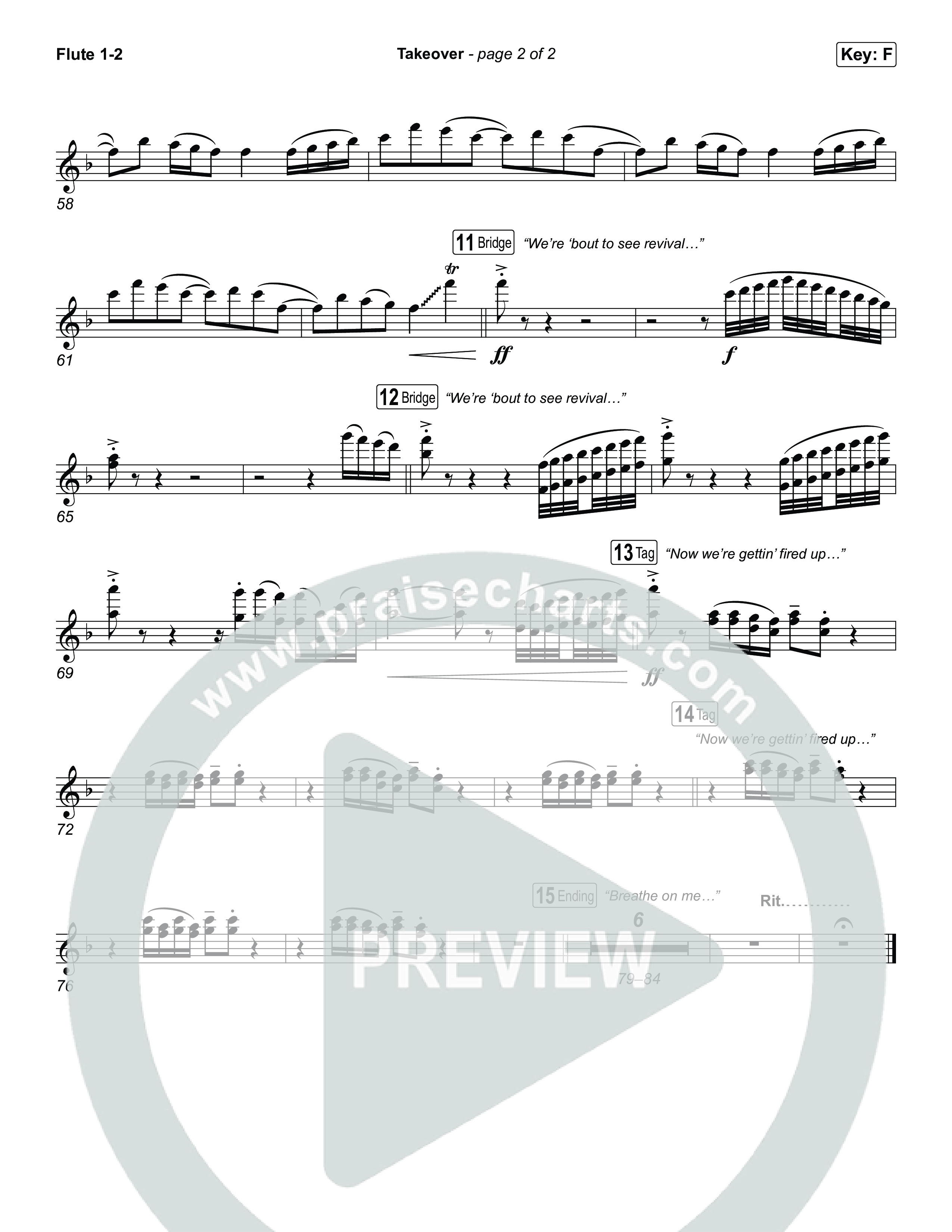 Takeover Flute 1,2 (ELEVATION RHYTHM / Jonathan Stamper)